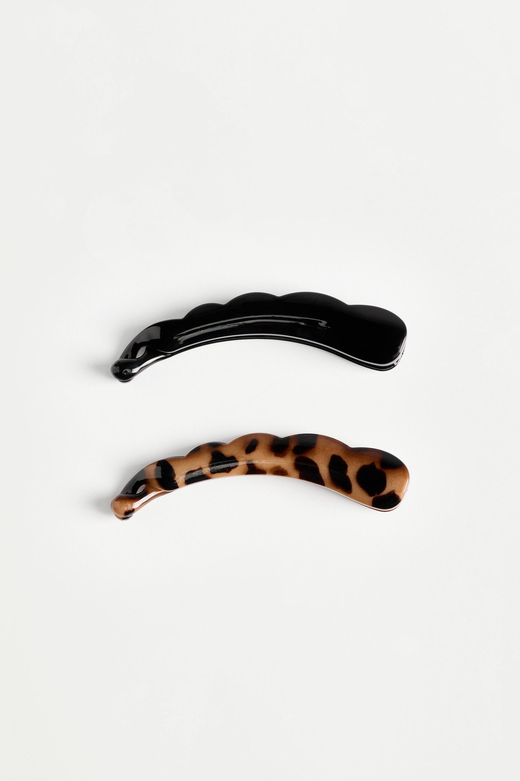 Contrast Hair Clips (Pack of 2) — VARIOUS