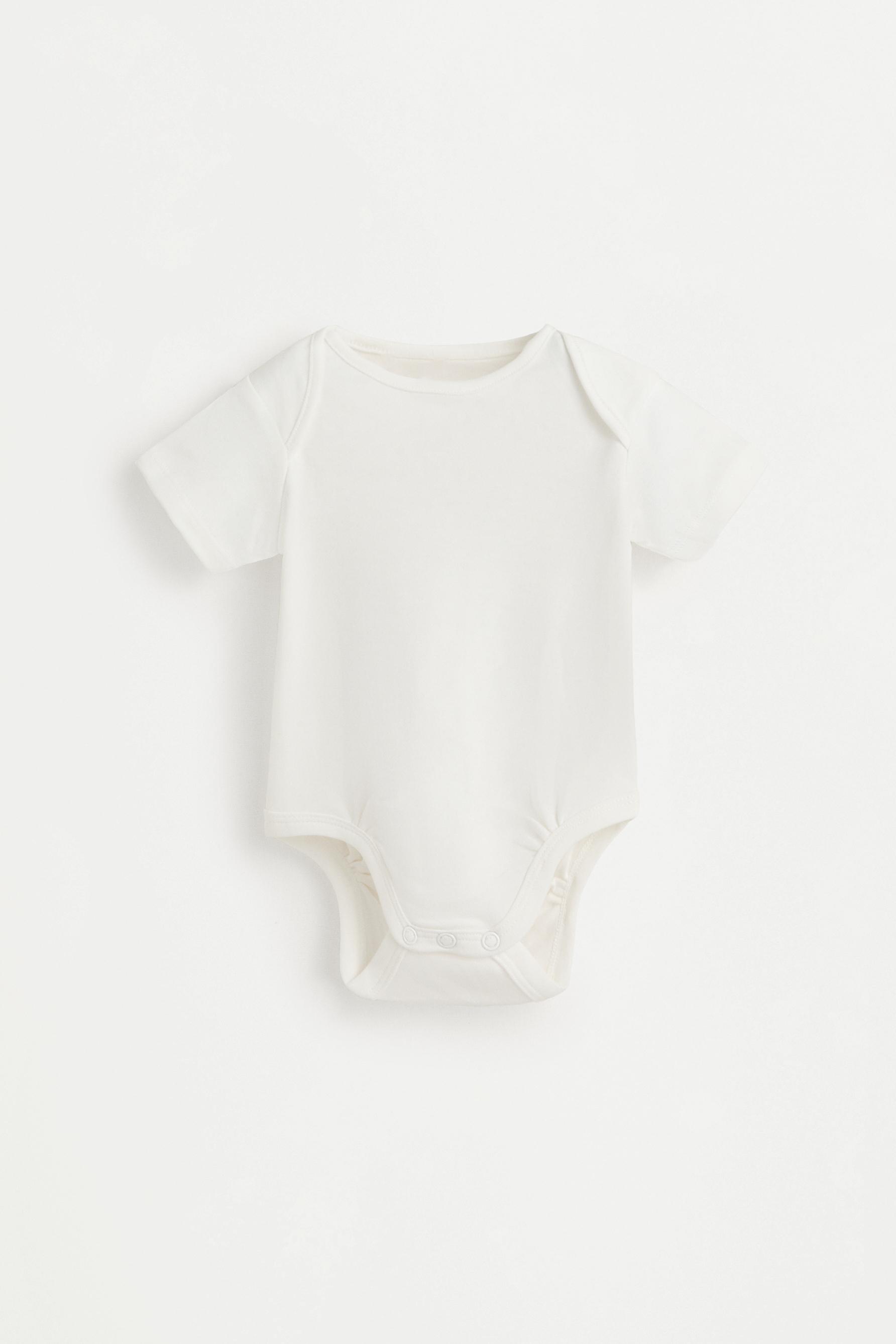 Plain bodysuits (Pack of 4) — PALE GREY