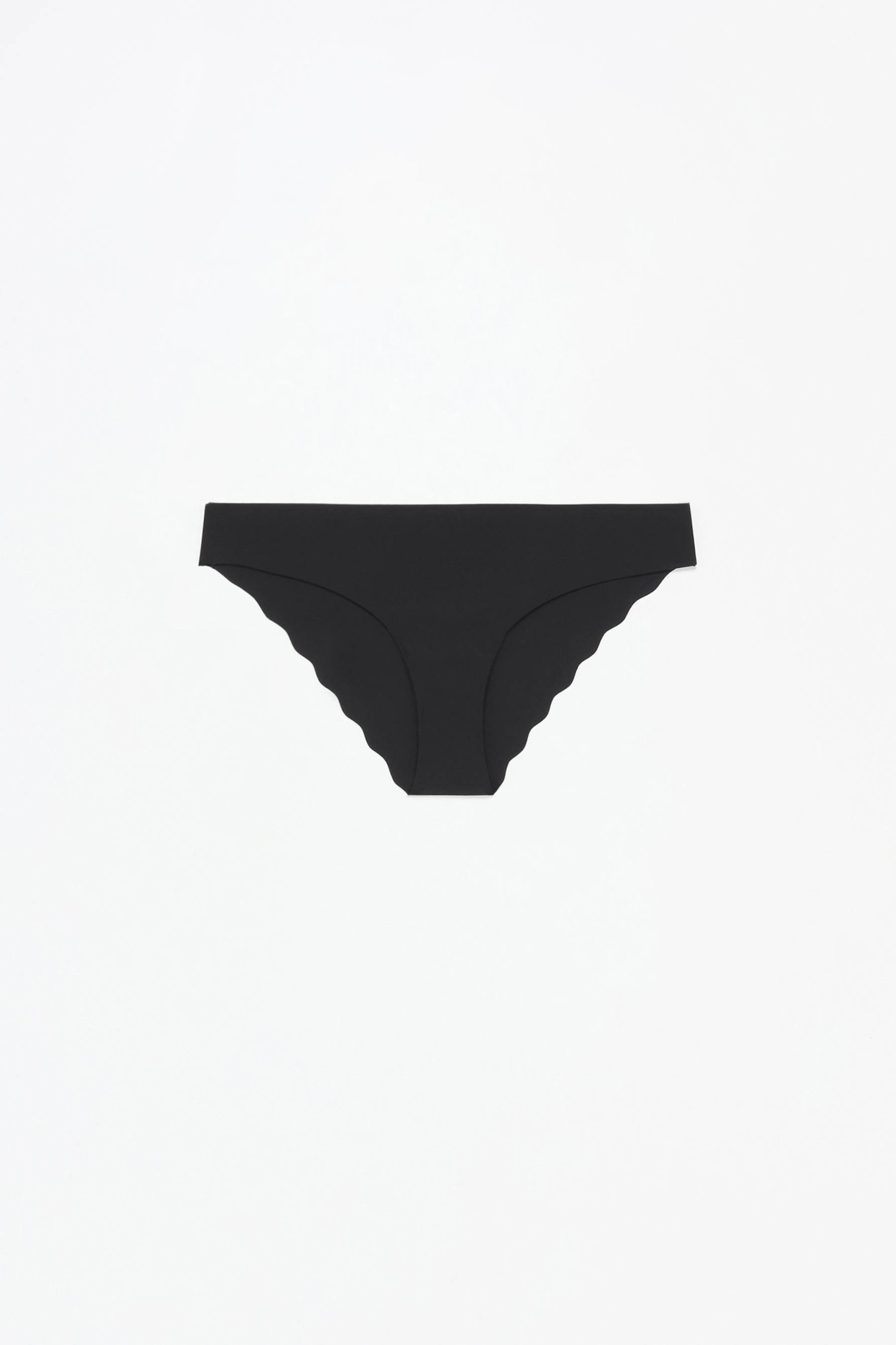 Pack of 3 classic microfibre briefs — BLACK