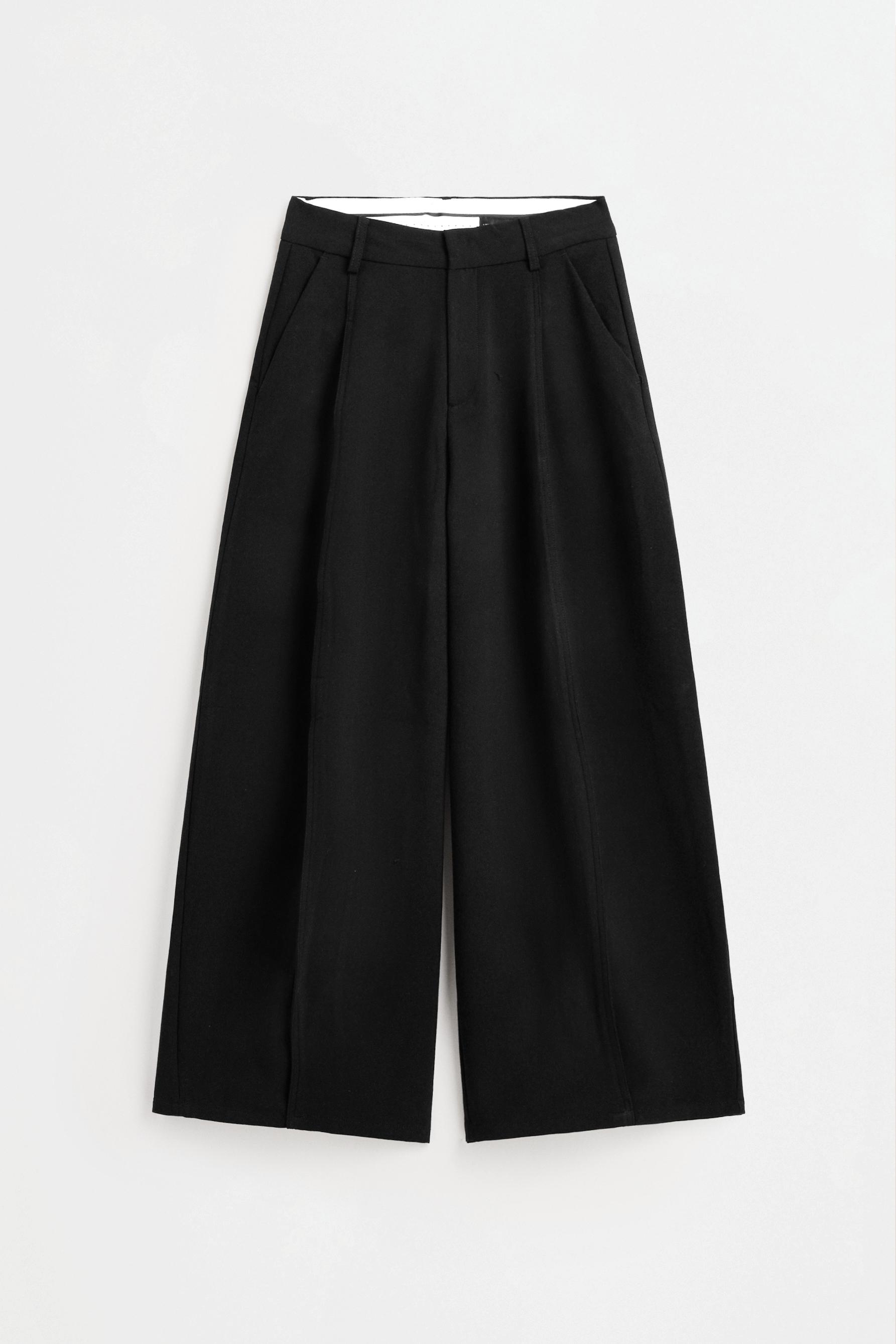 Pantalón barrel pinzas