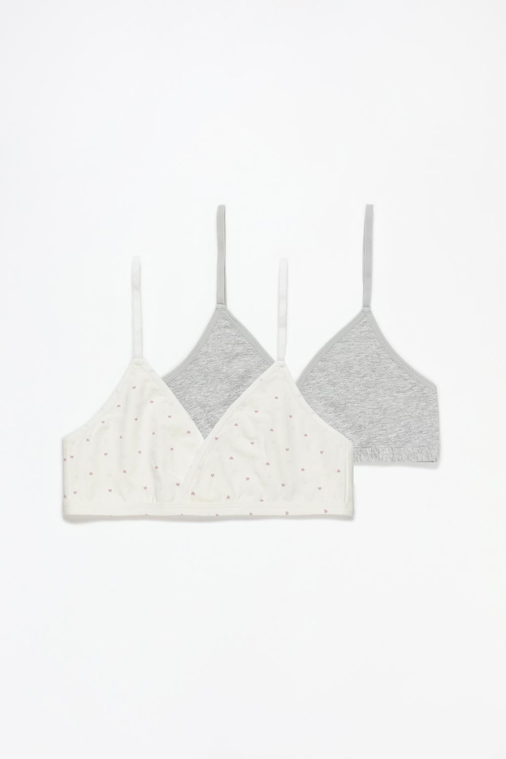 Pack 2 tops sin costuras estampados