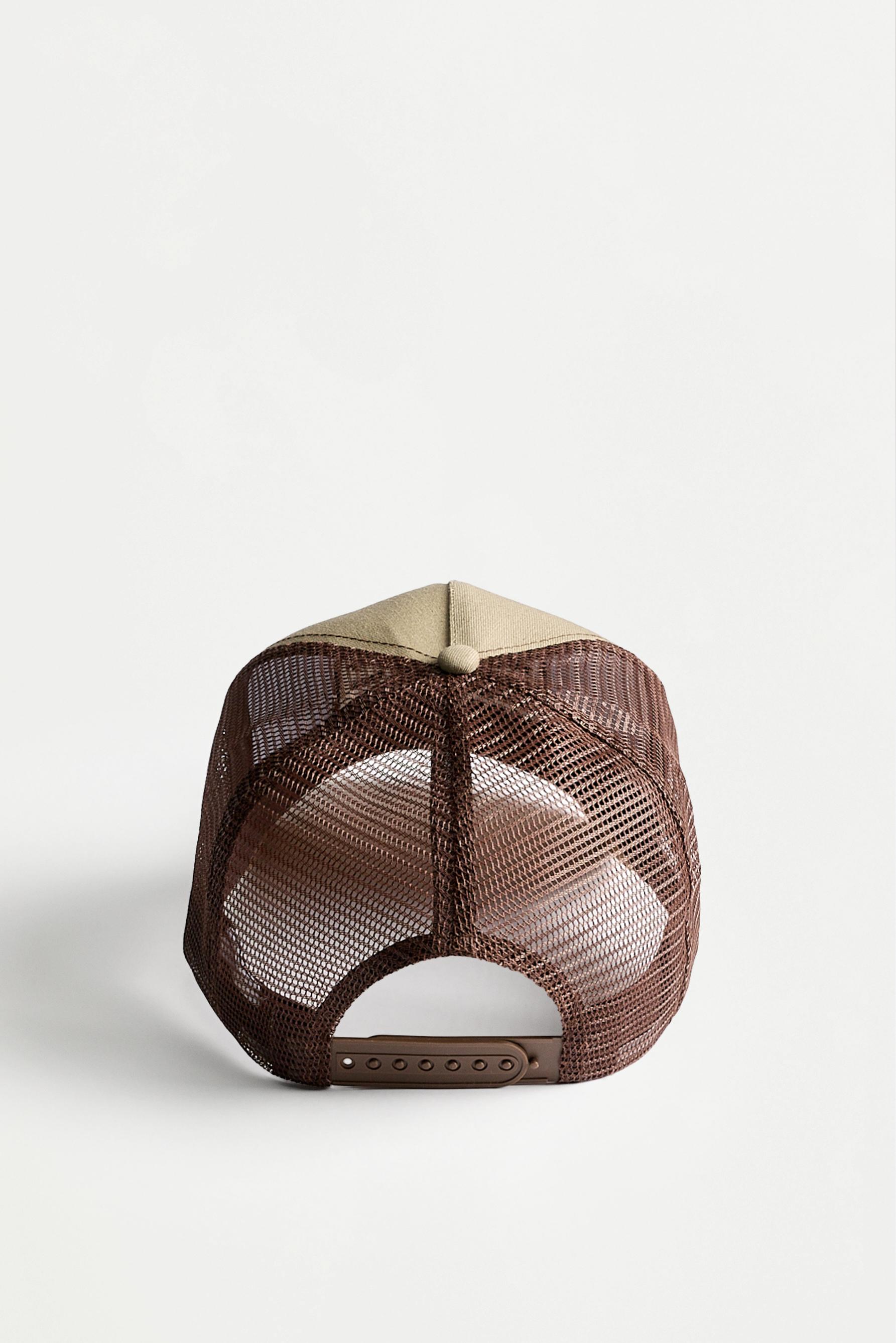 Patch and mesh cap — GREEN