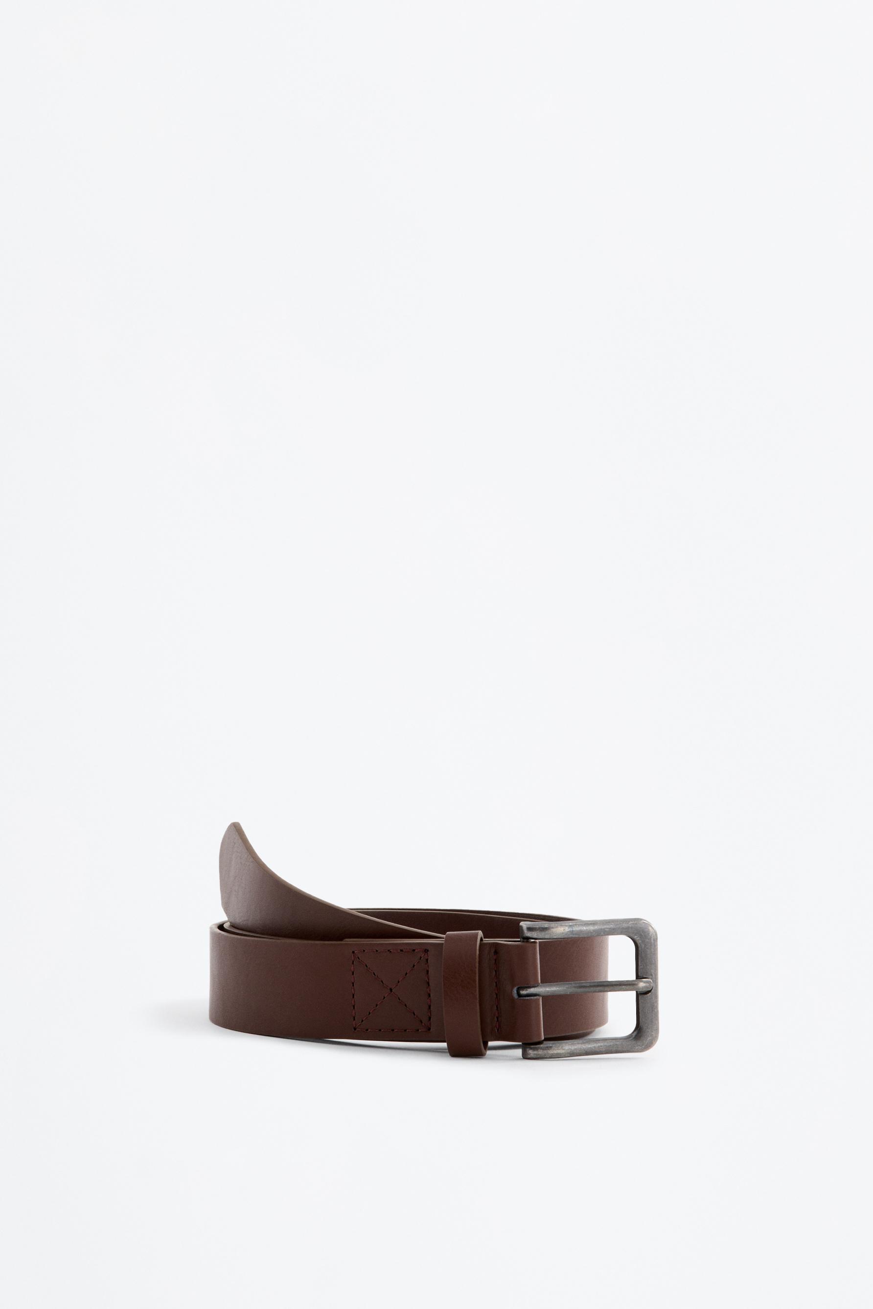 Basic belt — BROWN