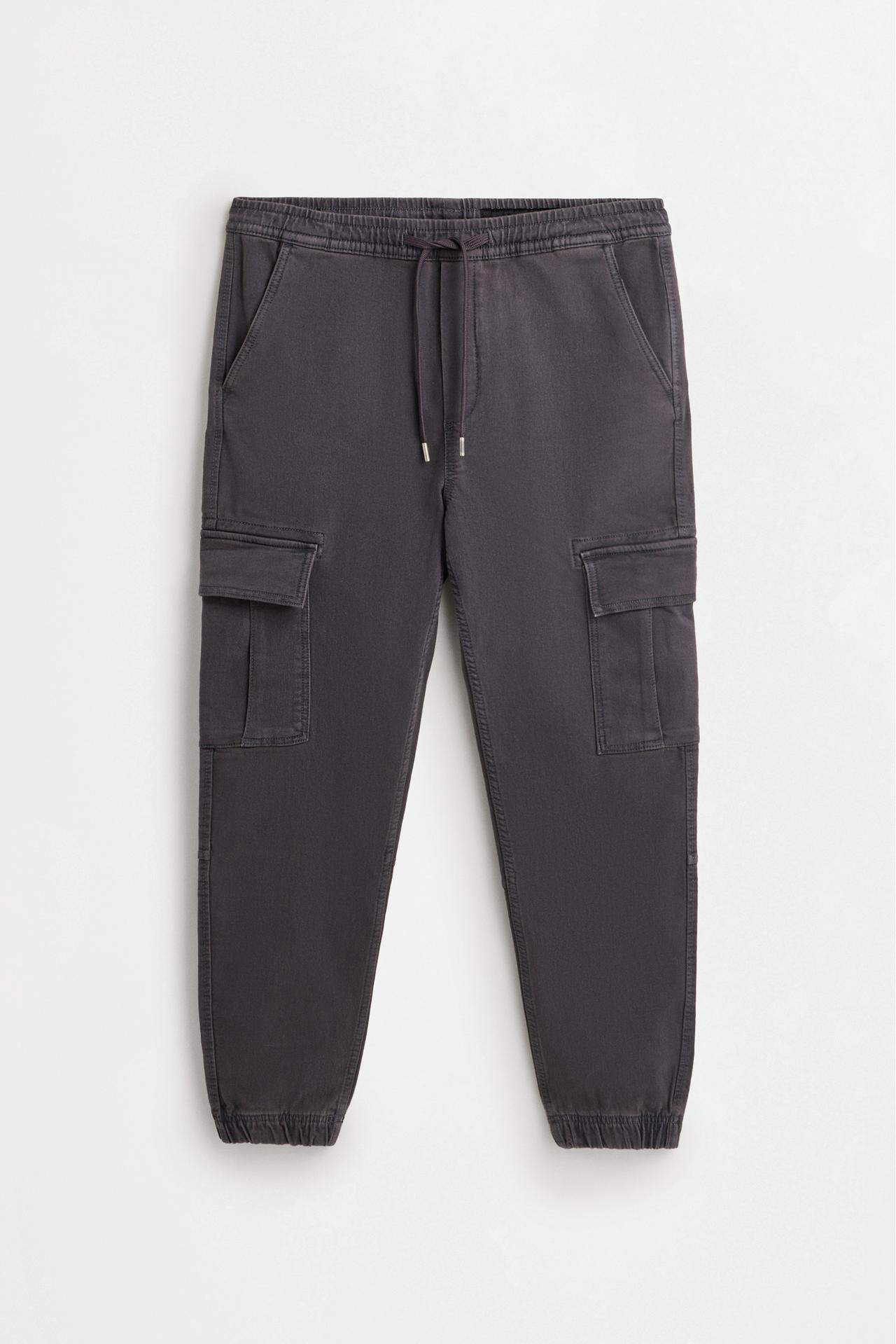 Cargo jogger jeans — DARK GREY
