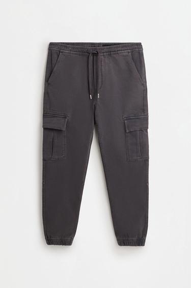 Cargo jogger jeans — DARK GREY 6