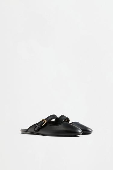 Slingback ballet flats — BLACK 2