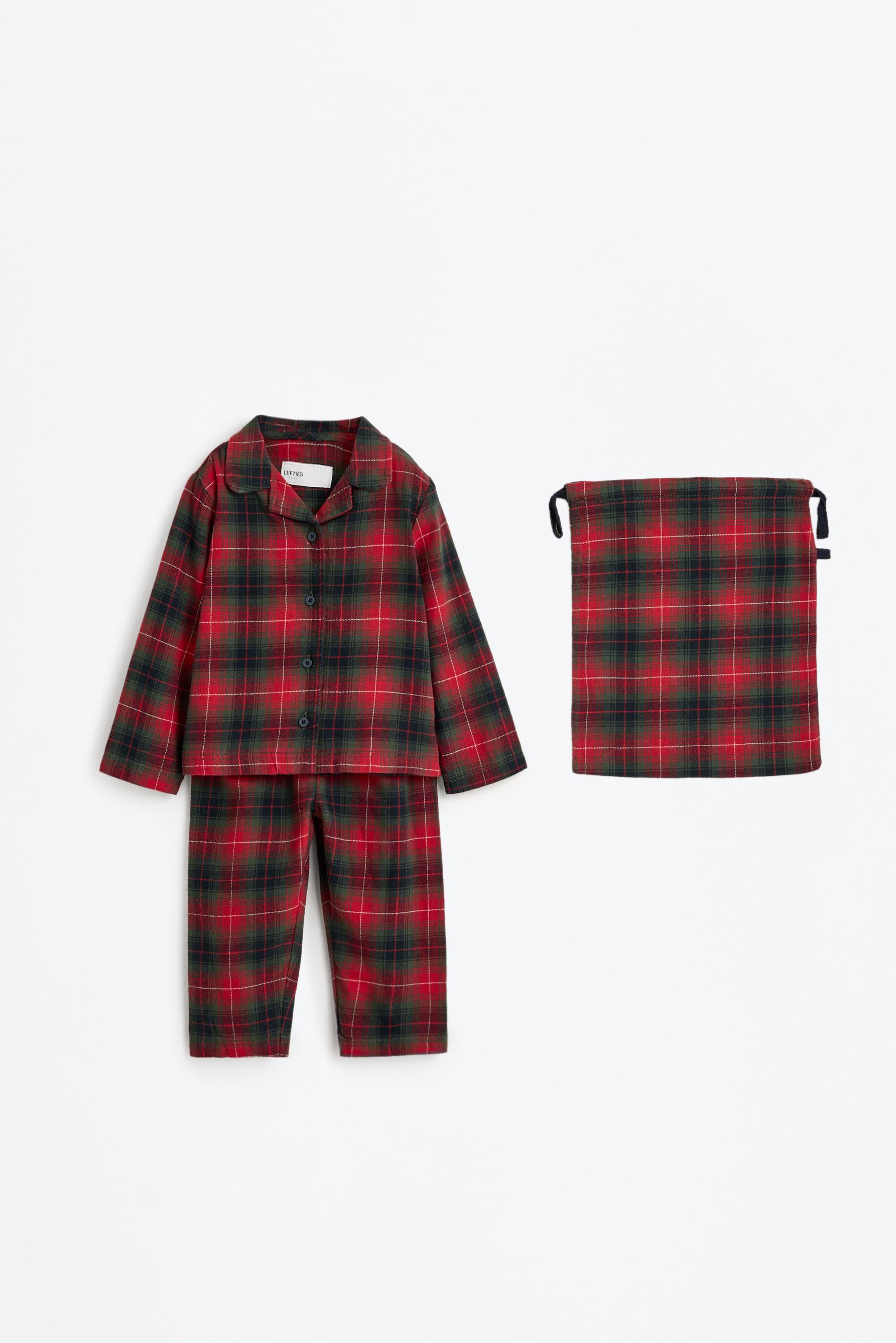 Baby | Pijama cuadros franela