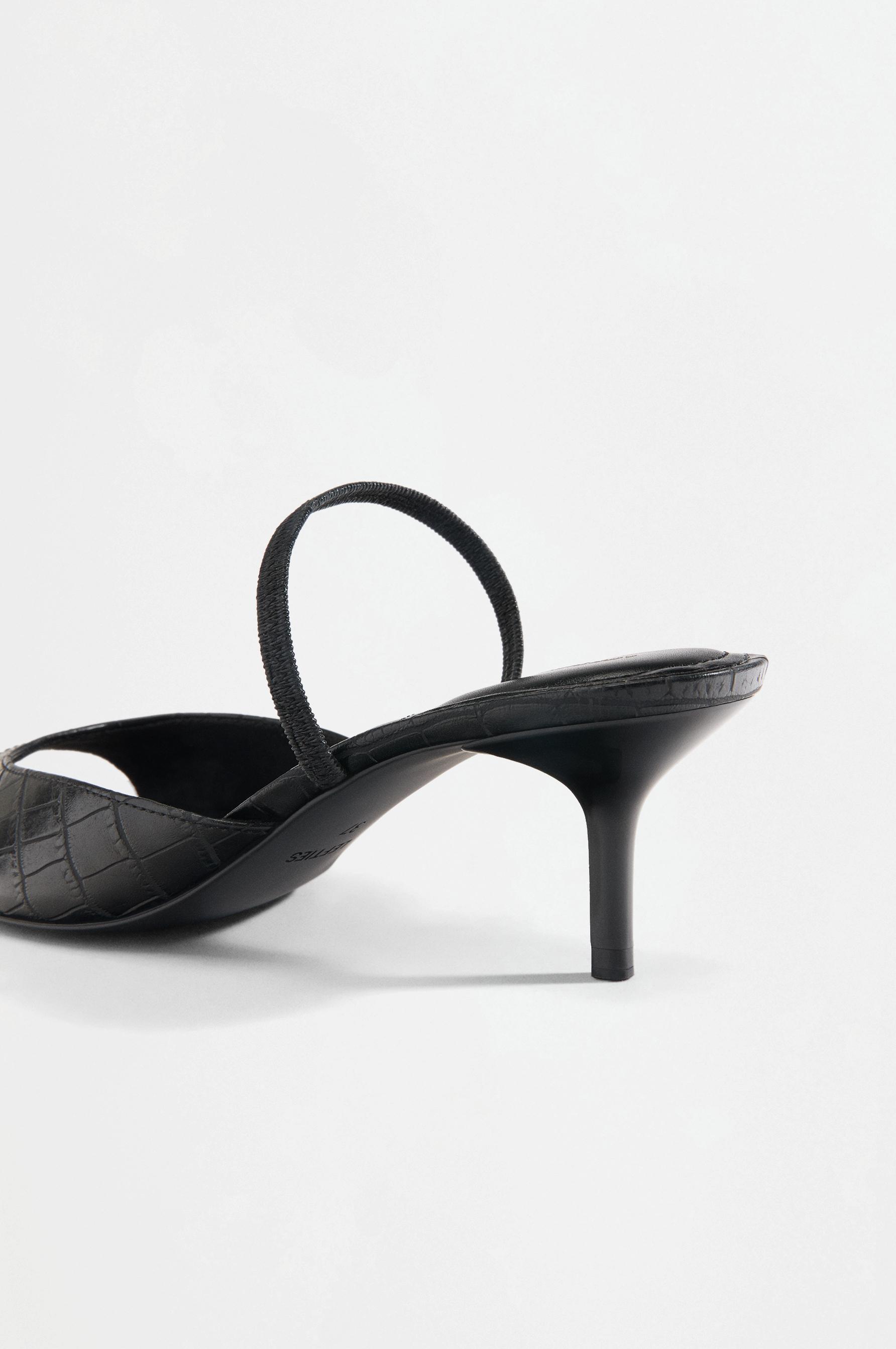 Minimalist sandals — BLACK