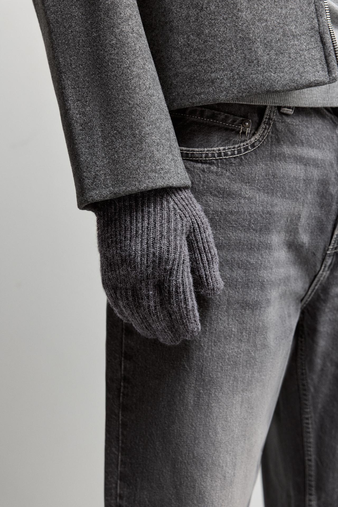 Basic gloves — ANTHRACITE GREY