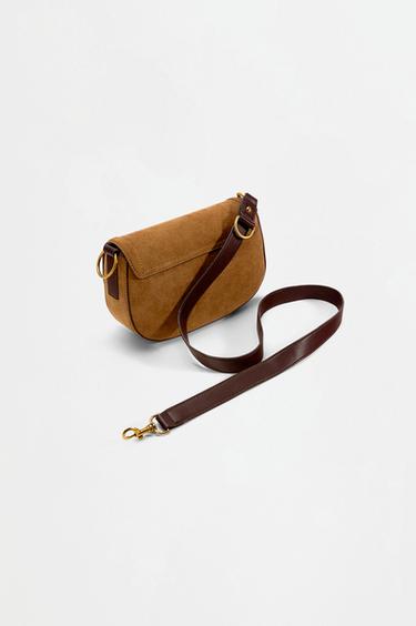 Multiway flap shoulder bag — CAMEL 3