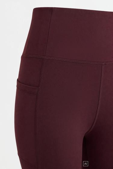 Shaping effect sports cycling leggings. — WINE 7