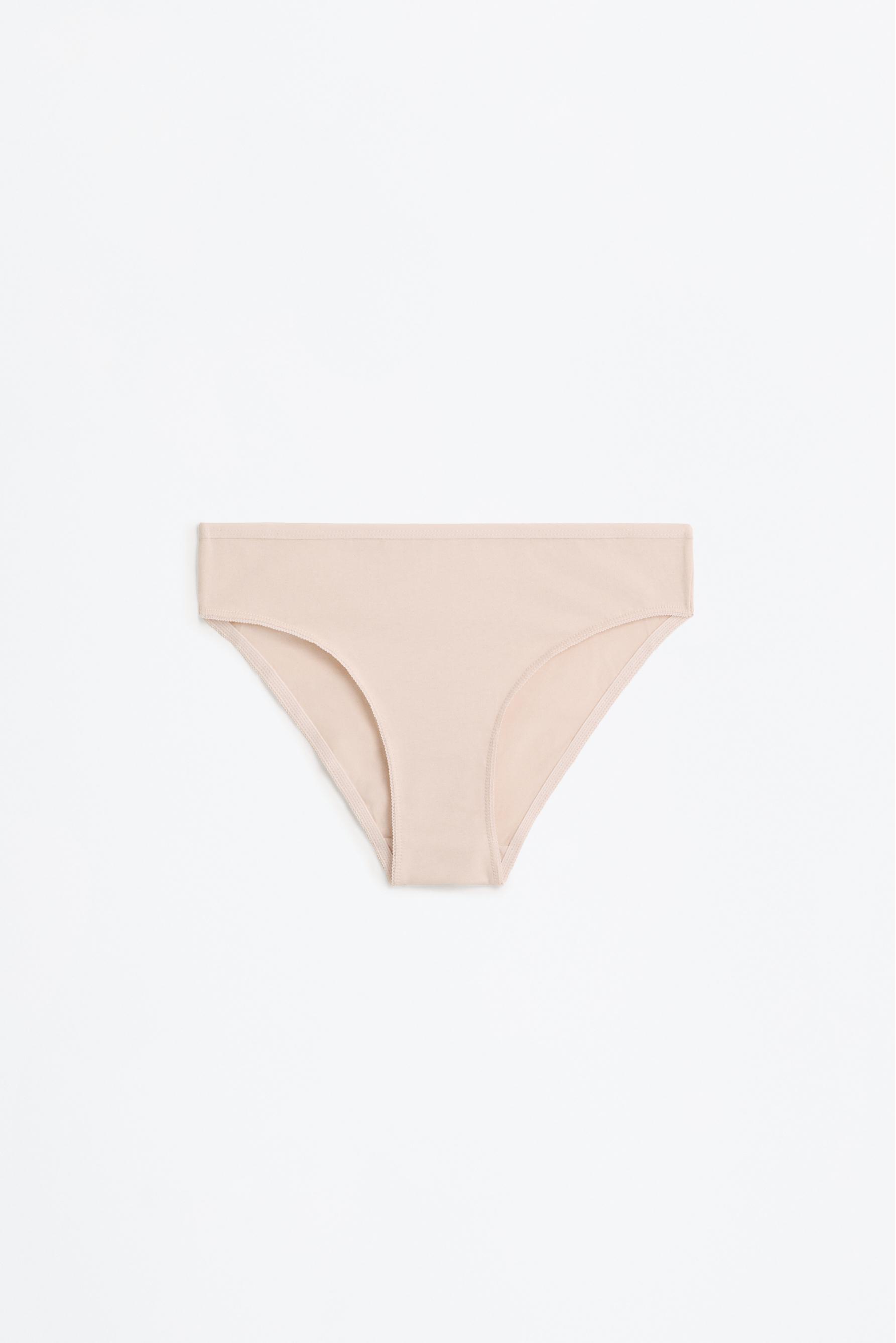 Pack of 5 pairs of classic briefs. — ECRU