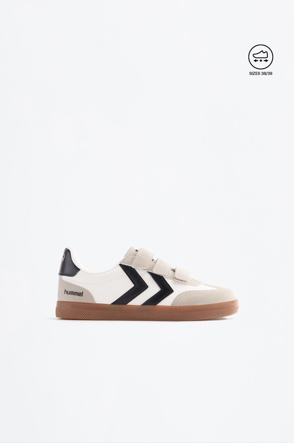 Papuci sport Hummel cu talpă caramel