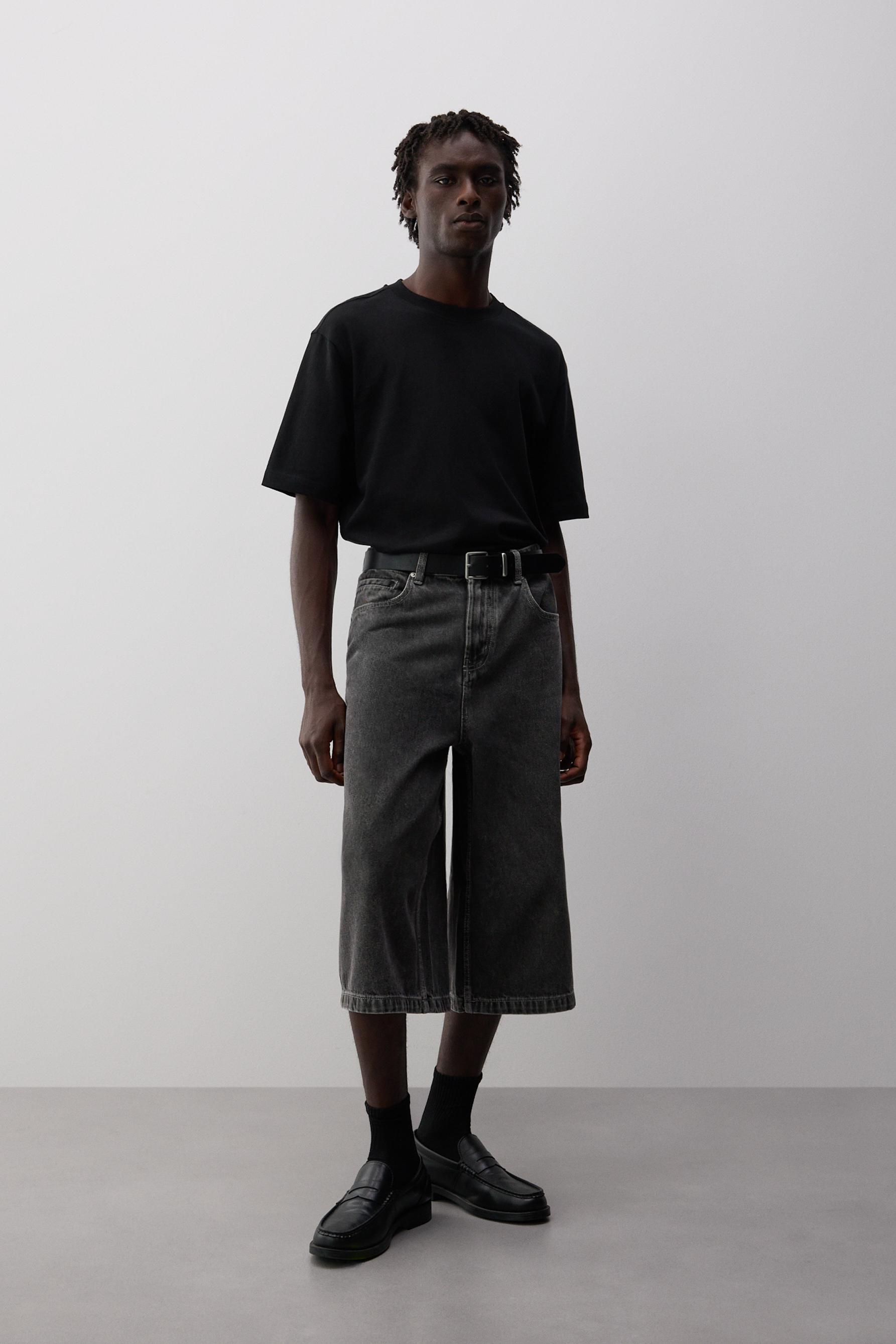 Bermuda denim mega baggy