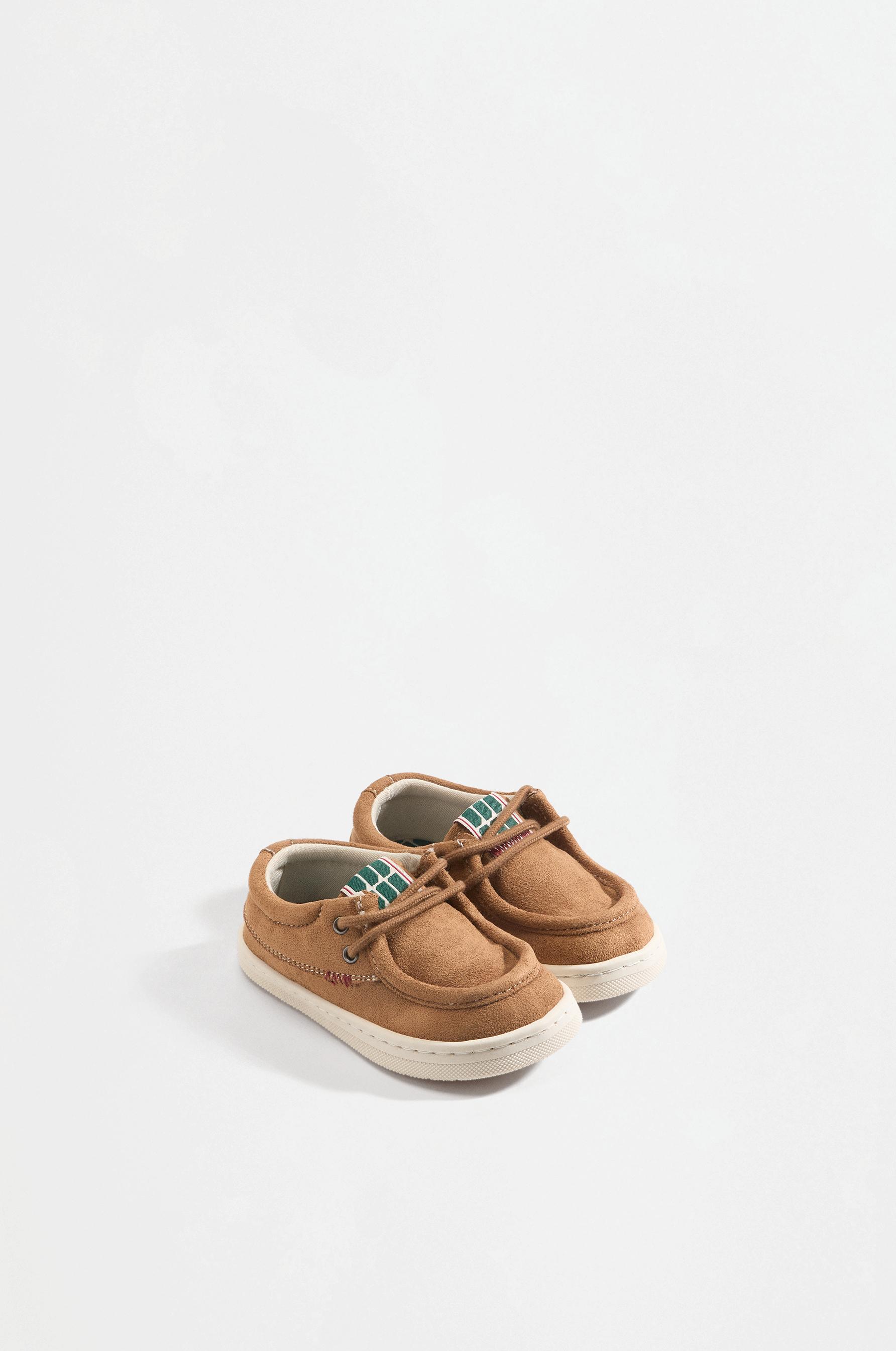 Barefoot moc toe slippers — BROWN