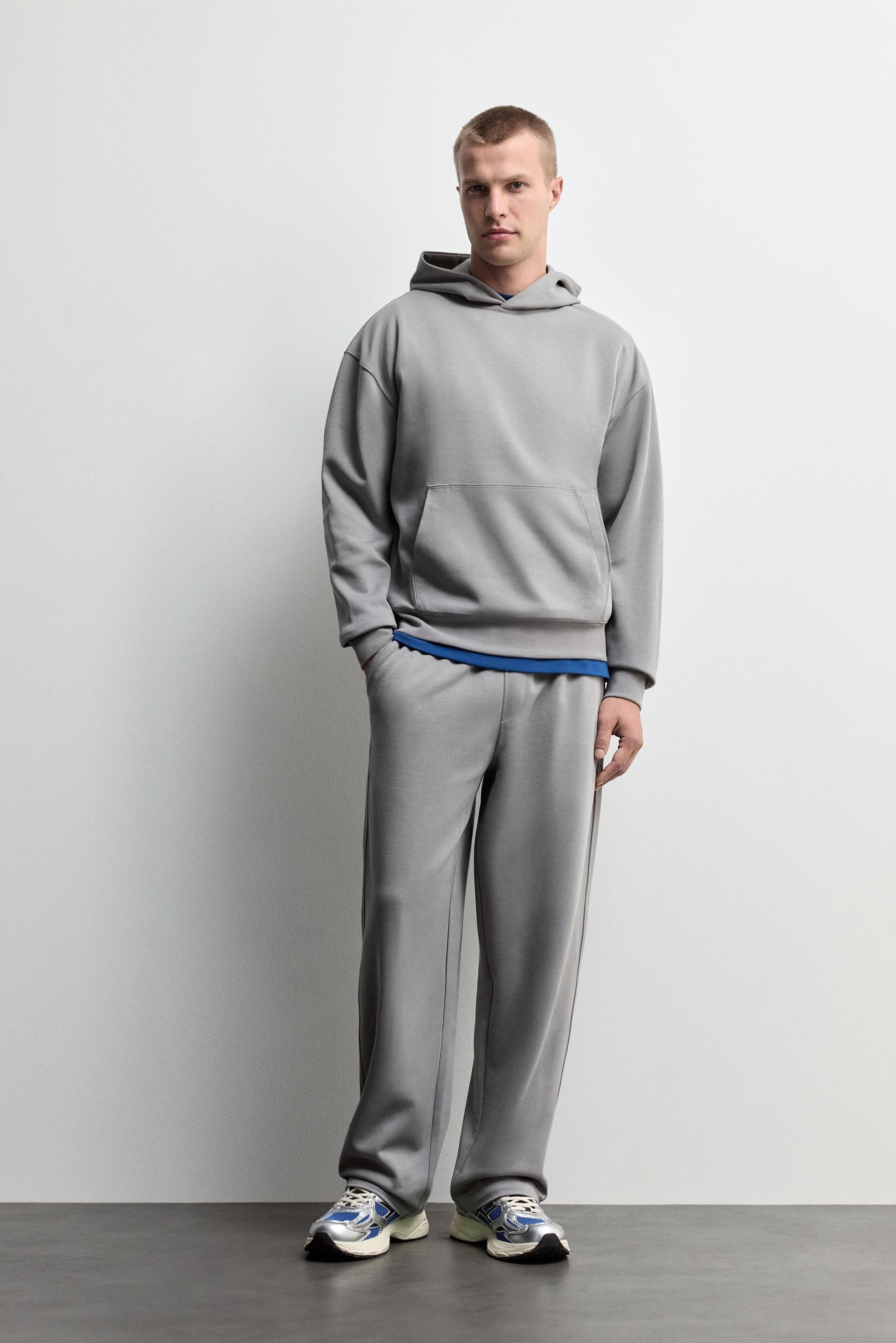 Interlock hoodie — MEDIUM GREY
