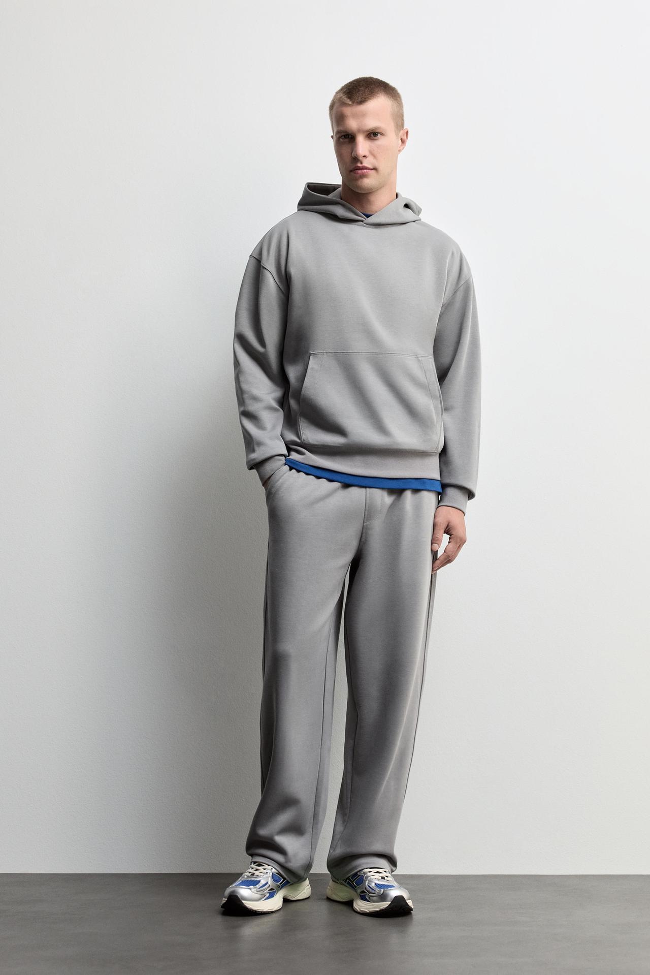 Interlock hoodie — MEDIUM GREY