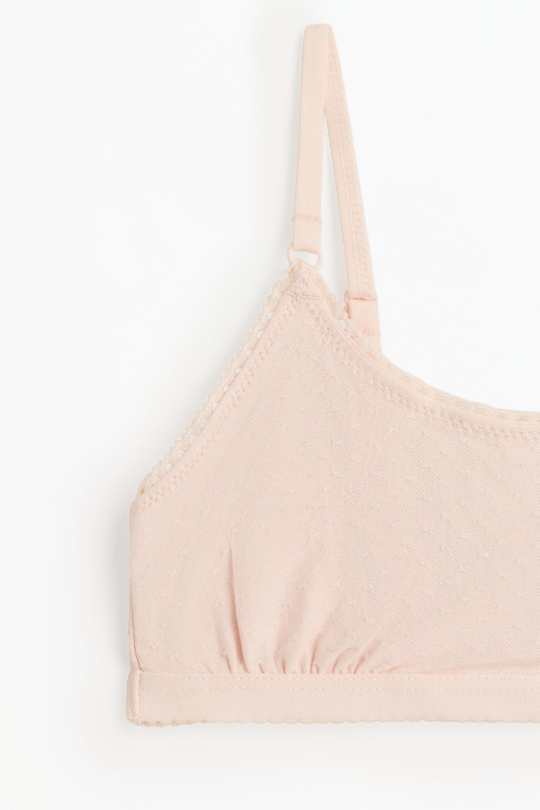 Dotted mesh tops (2-pack) — PINK