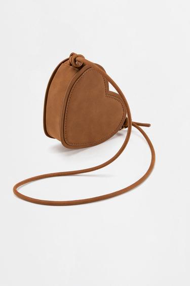 Embroidered floral heart crossbody bag — LEATHER 3
