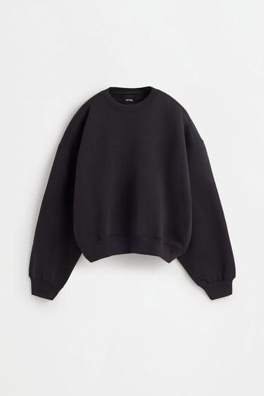 Basic tracksuit sweatshirt — BLACK 6