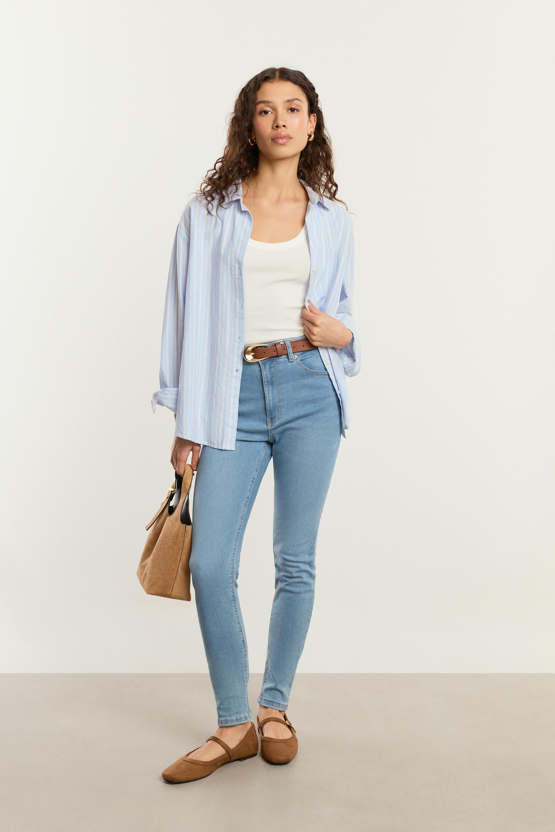 Jeans super high waist