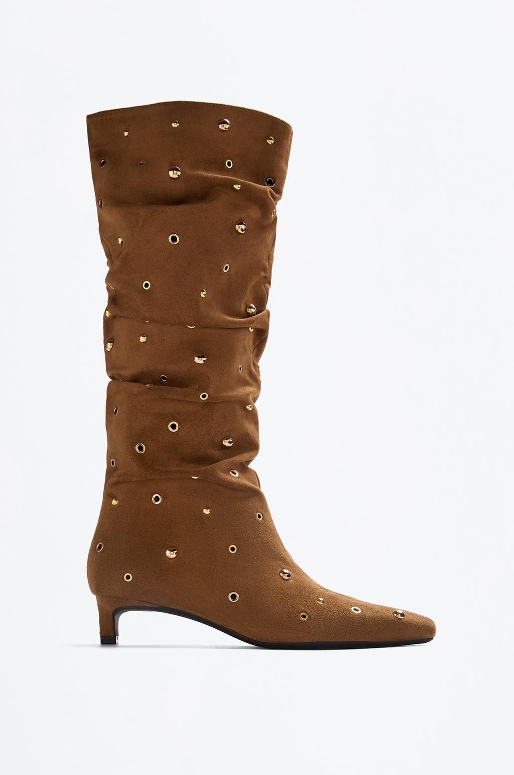 Bota tacón chatolas antelina