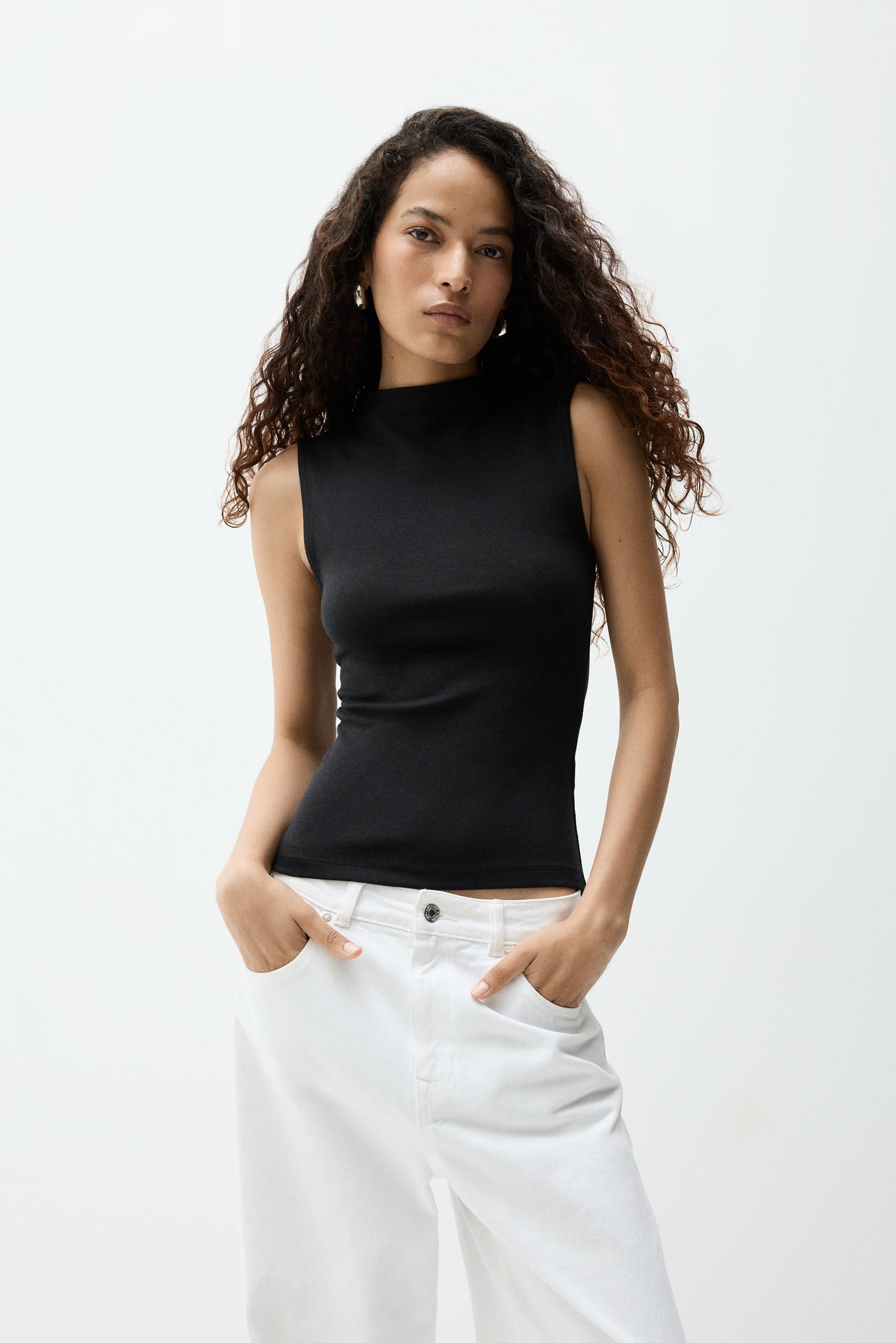 Camiseta cuello perkins