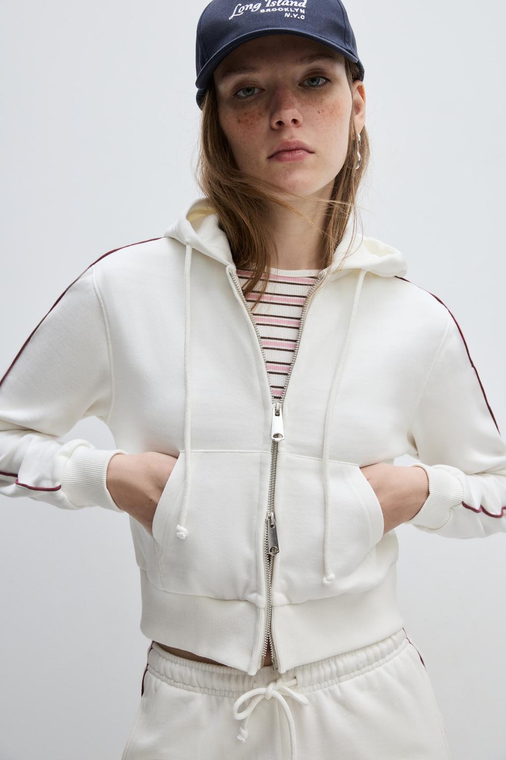 Jaqueta xandall franges