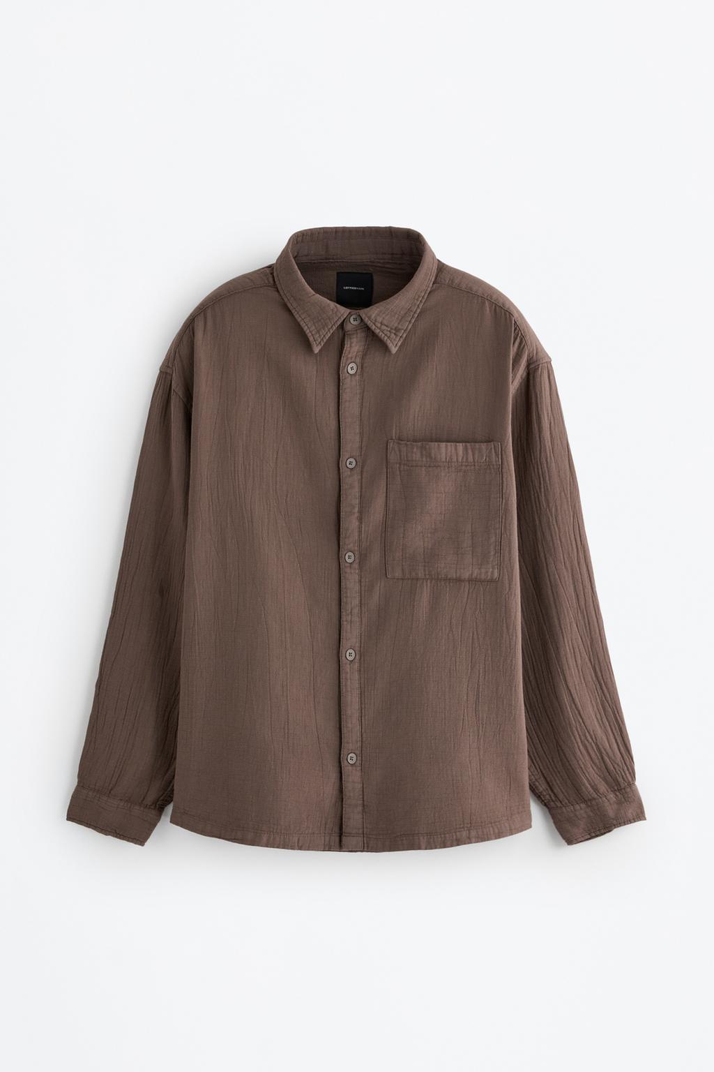 Crepe shirt