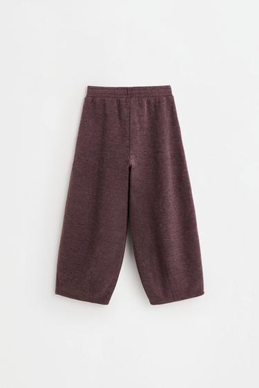 Barrel bias cut trousers — CHOCOLATE 2
