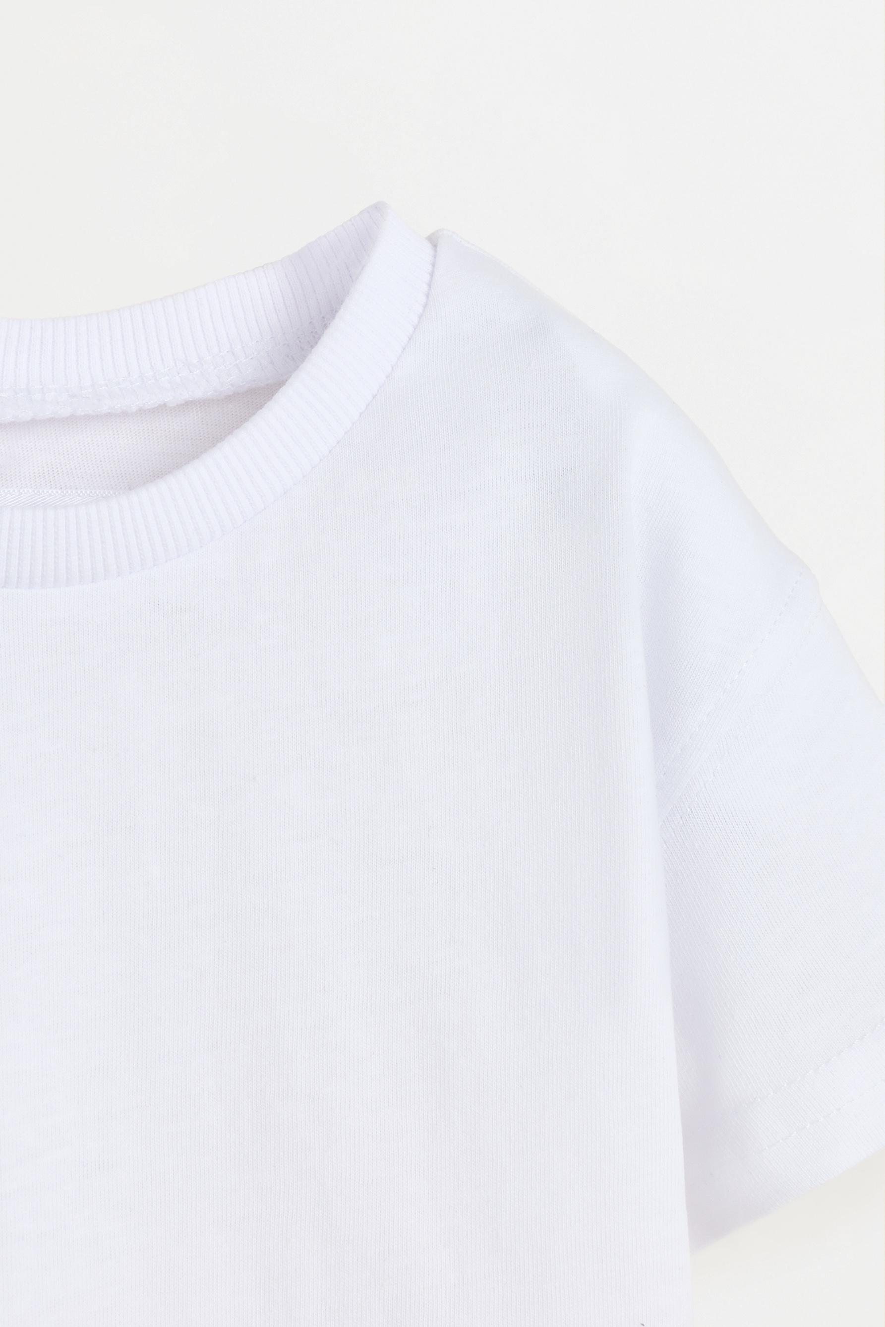 4-pack of plain T-shirts — PALE PINK