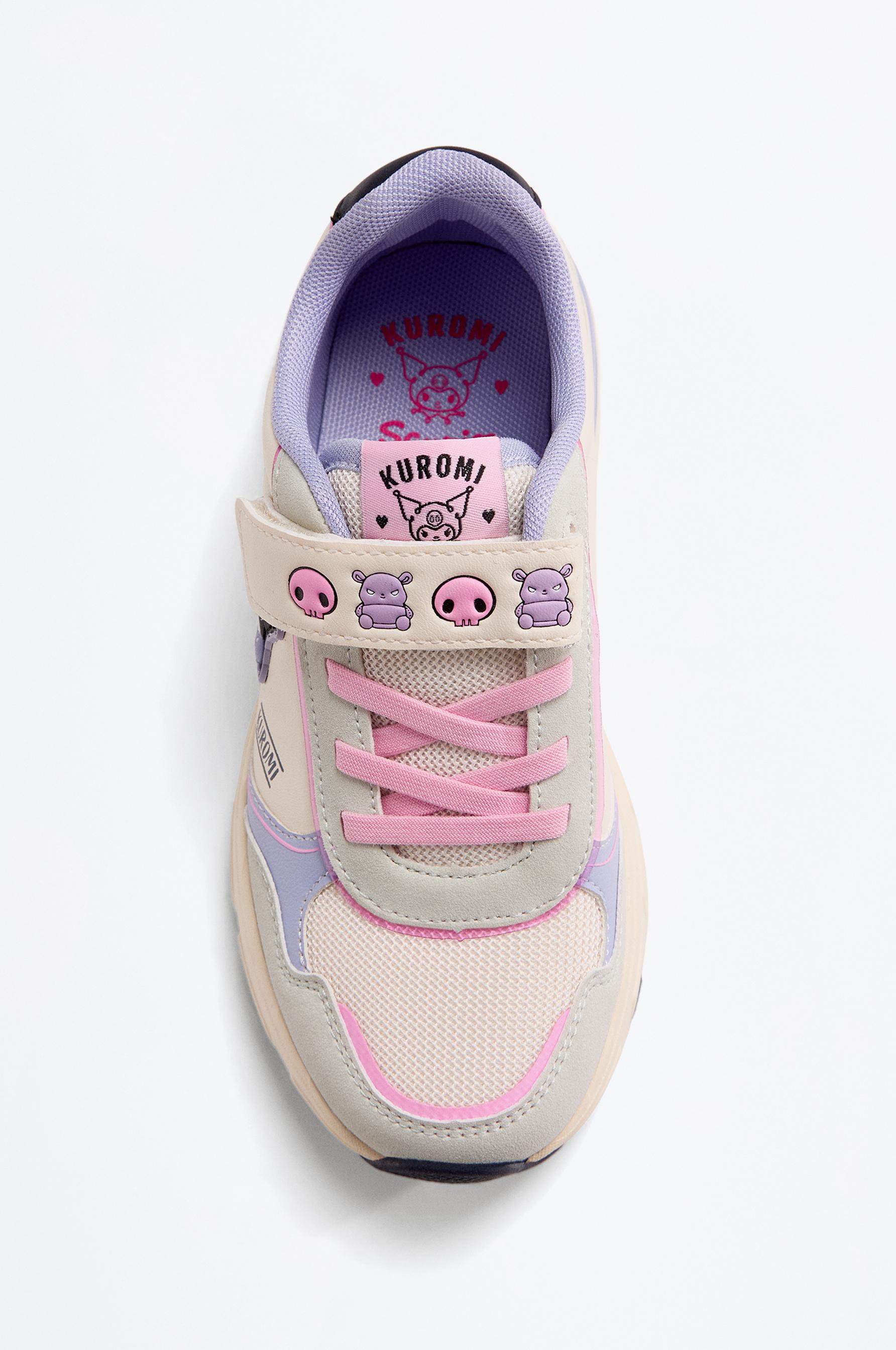 Kuromi Hello Kitty ©SANRIO sneakers — WHITE