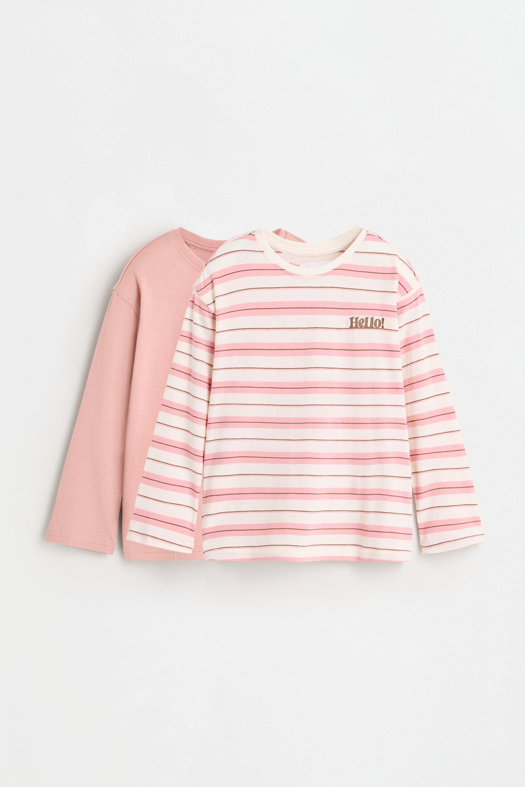 Pack of 2 assorted T-shirts — DUSTY PINK