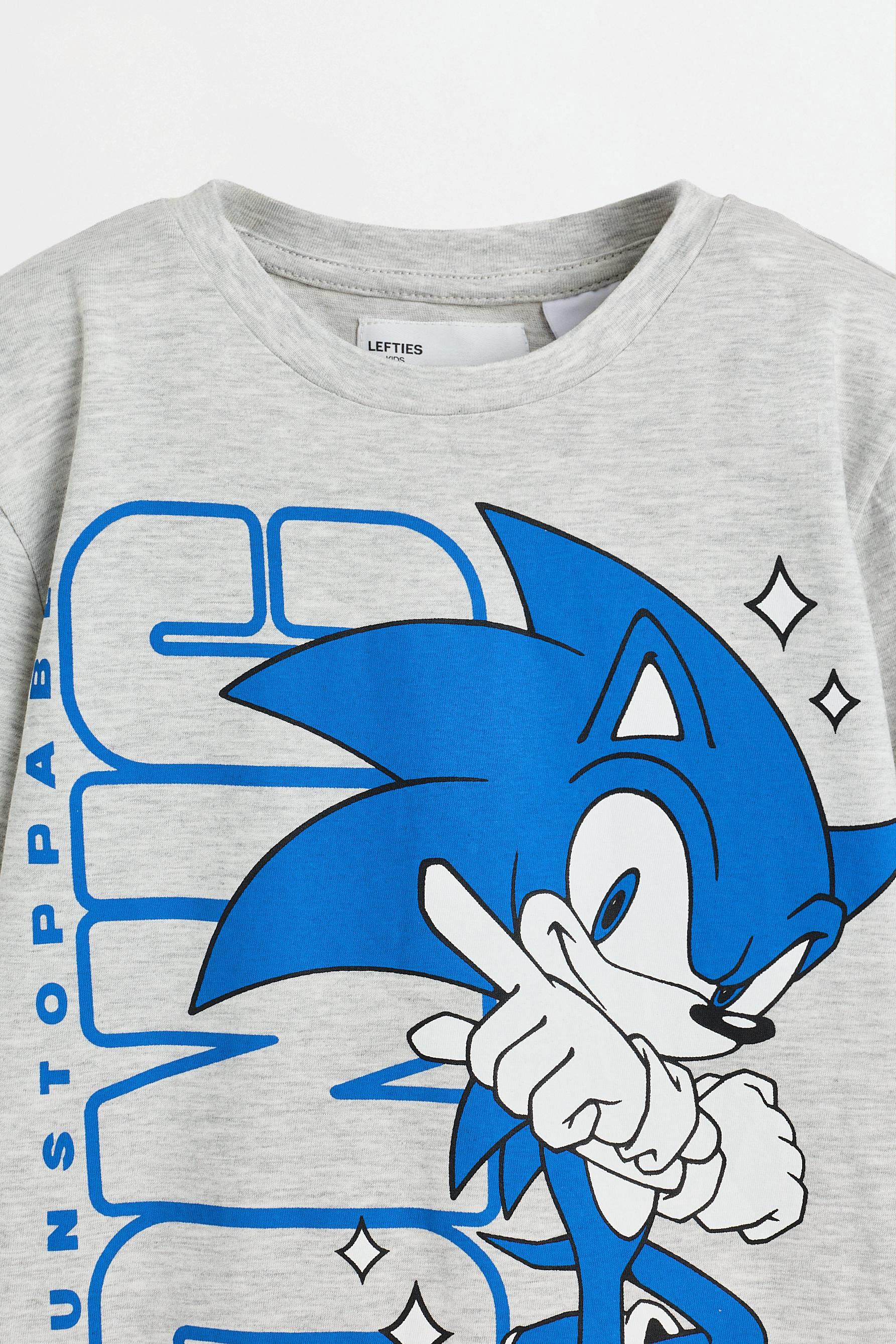 SONIC™ | SEGA short pyjamas — GREY MARL