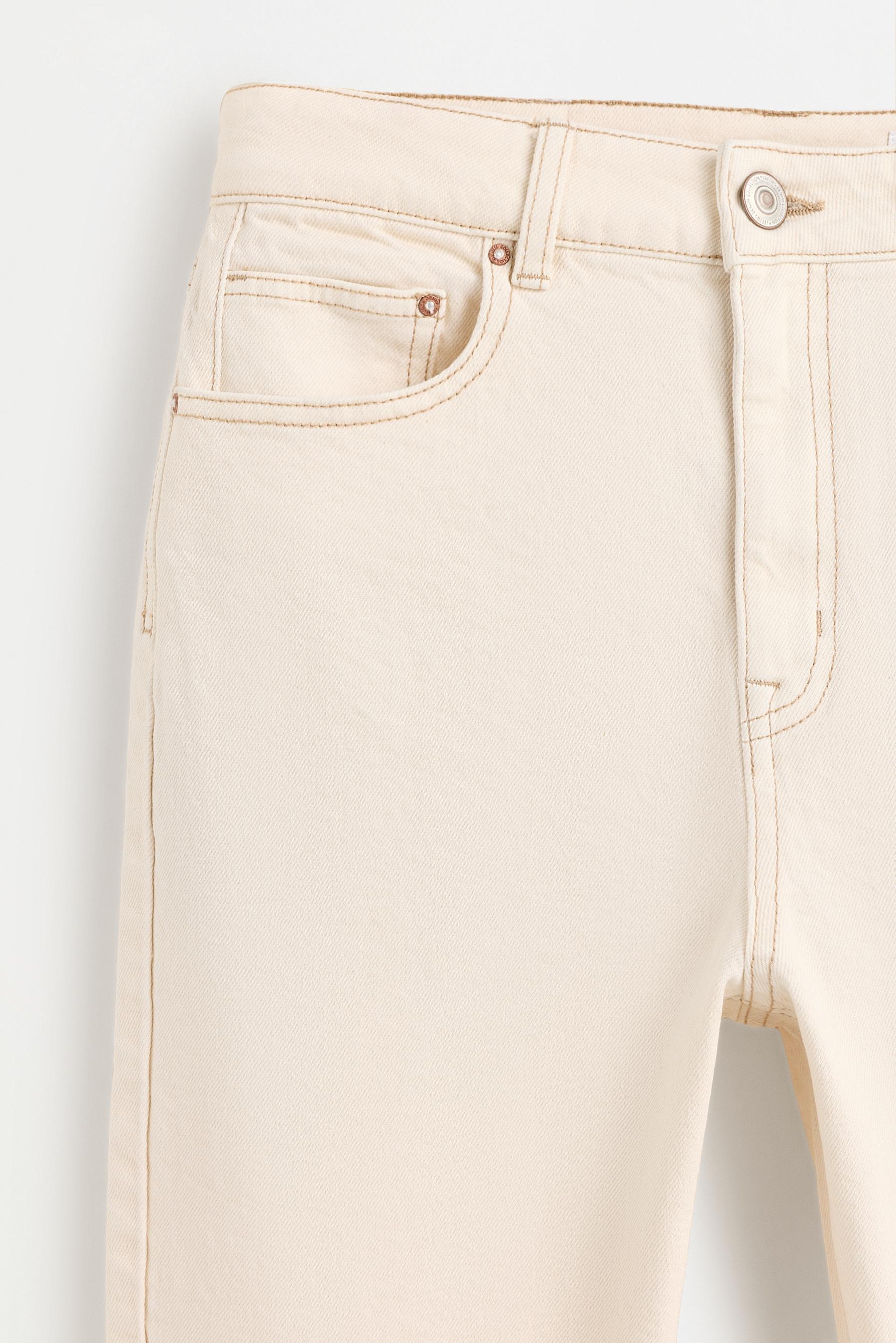 Mom fit jeans — VANILLA