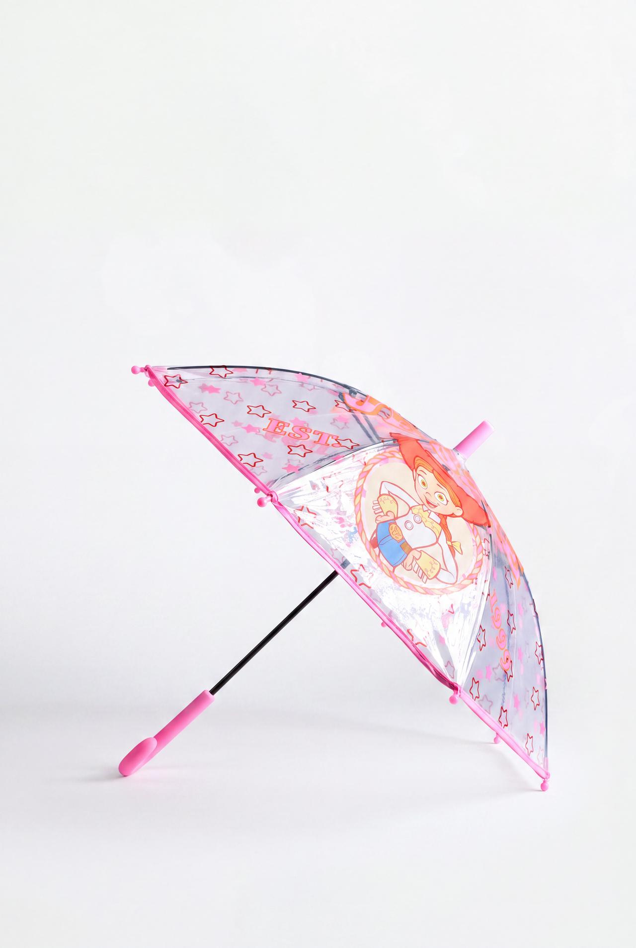 ©Disney Jessie transparent umbrella — PINK TONES