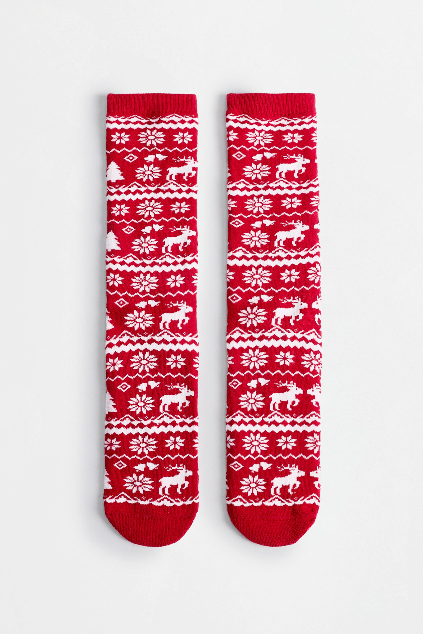 Mujer | Calcetines largos navideños