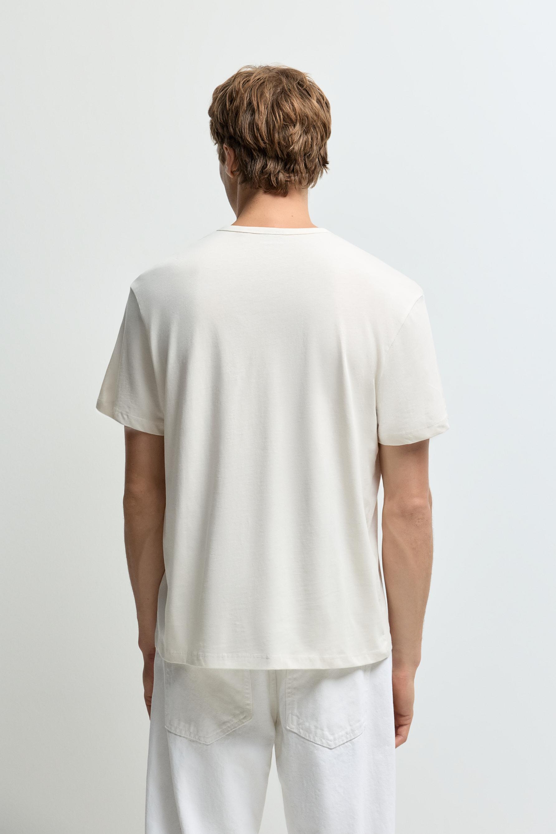 Texture T-shirt — BUTTER