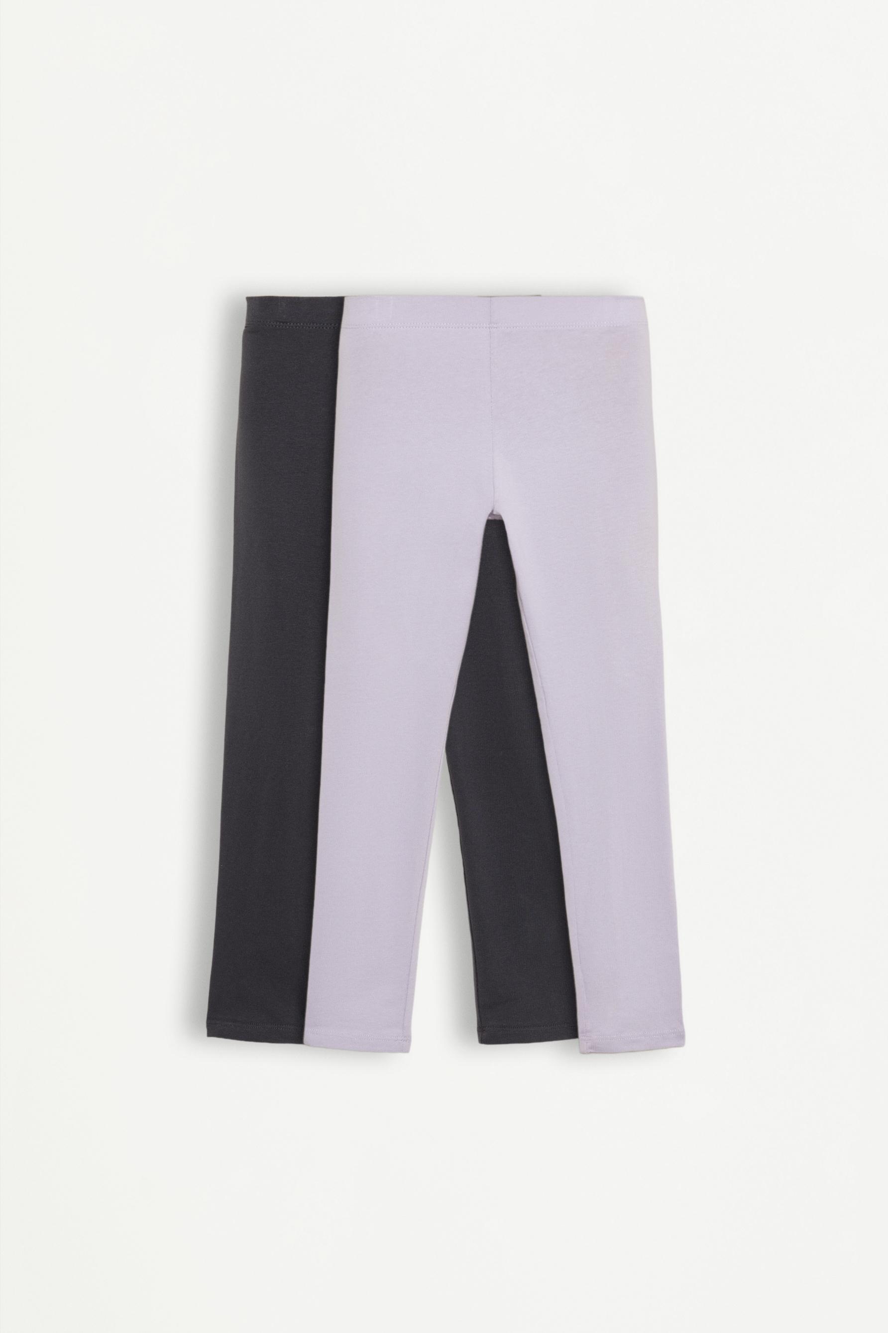 2-Pack of long leggings — PALE MAUVE