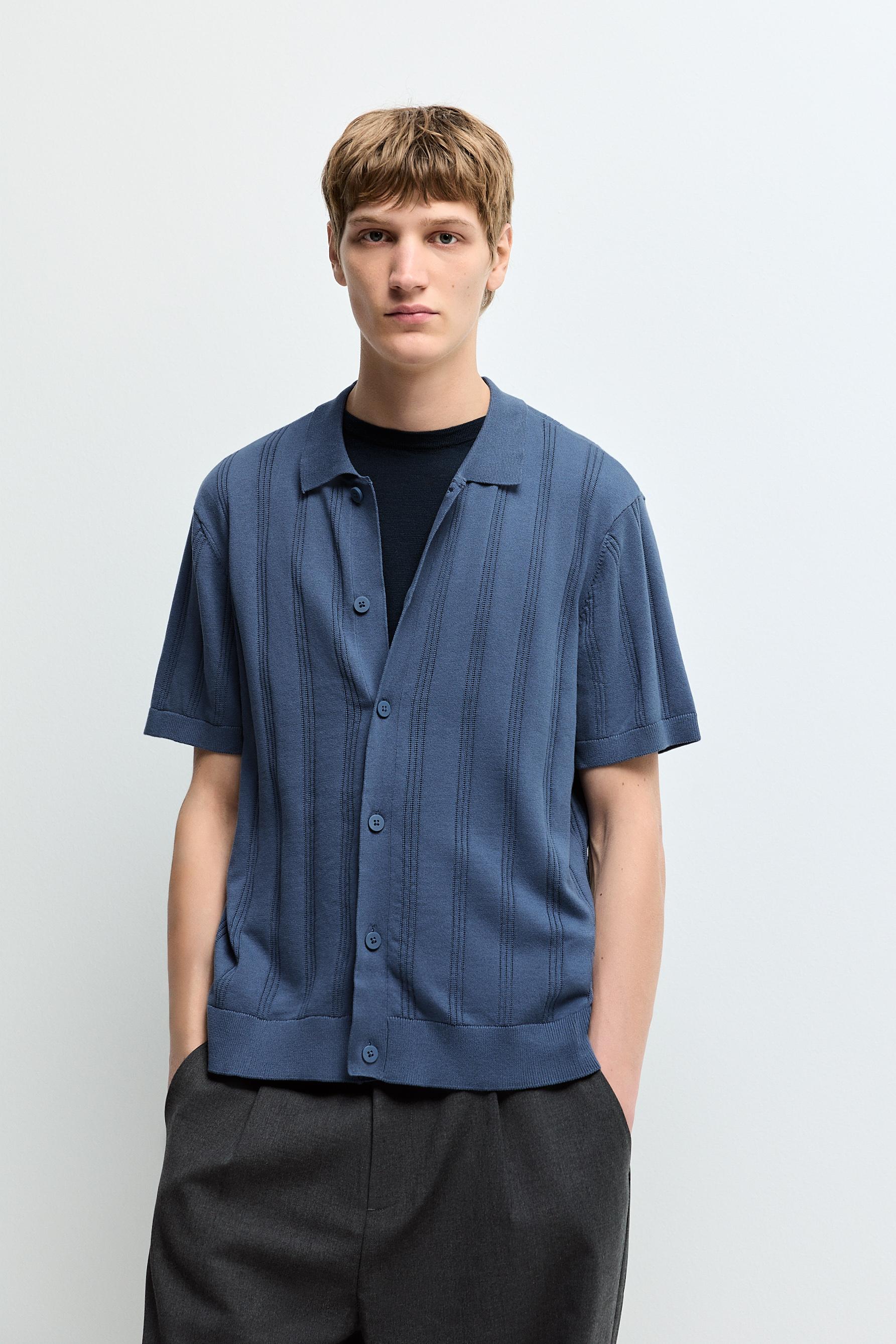 Camisa punto textura