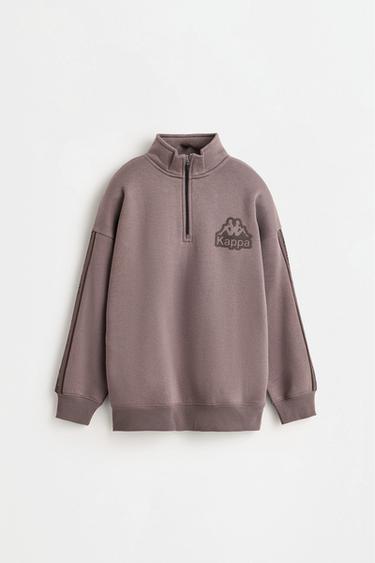 Kappa x Lefties quarter-zip sweatshirt — MINK 1
