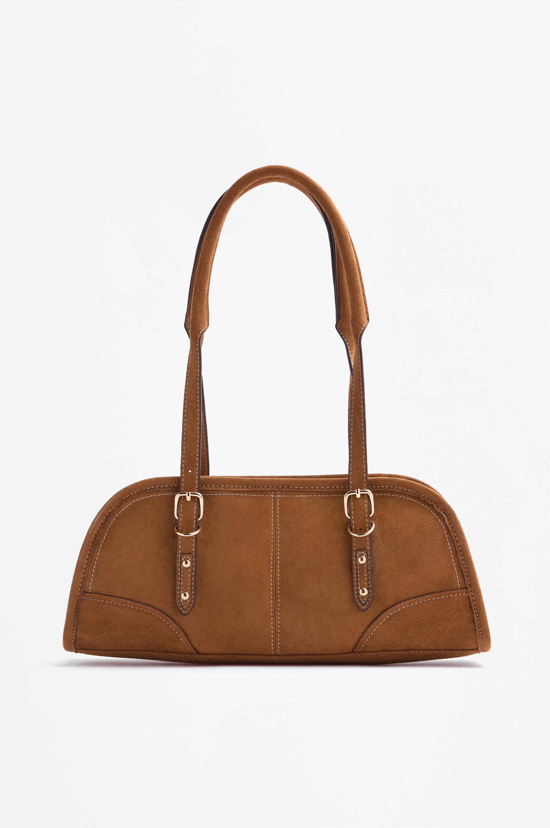 Bolso de hombro efecto ante