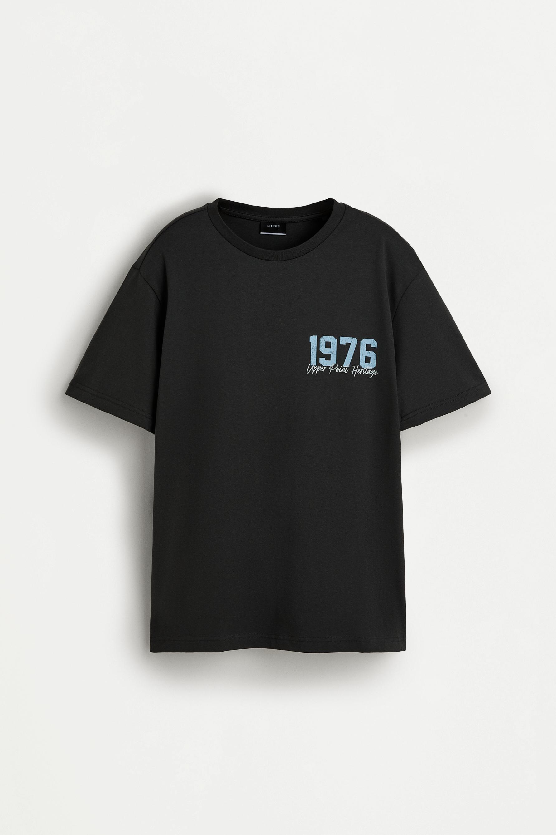 3-pack of printed T-shirts — FADED BLUE