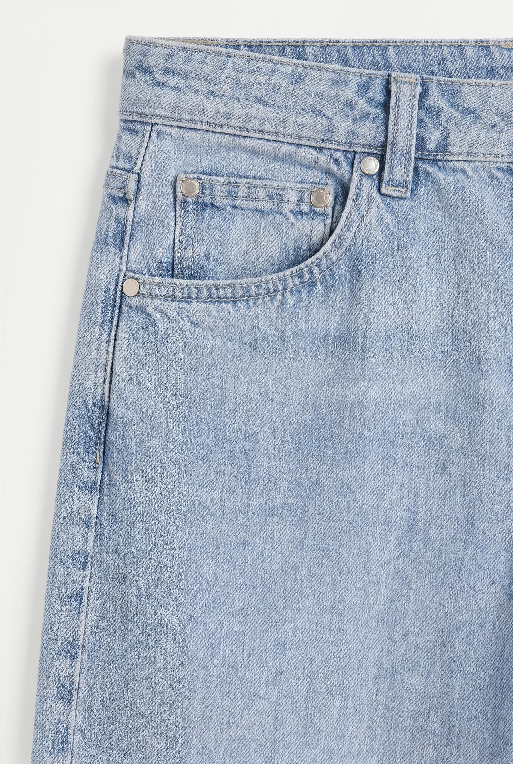 Wide-leg jeans — FADED NAVY