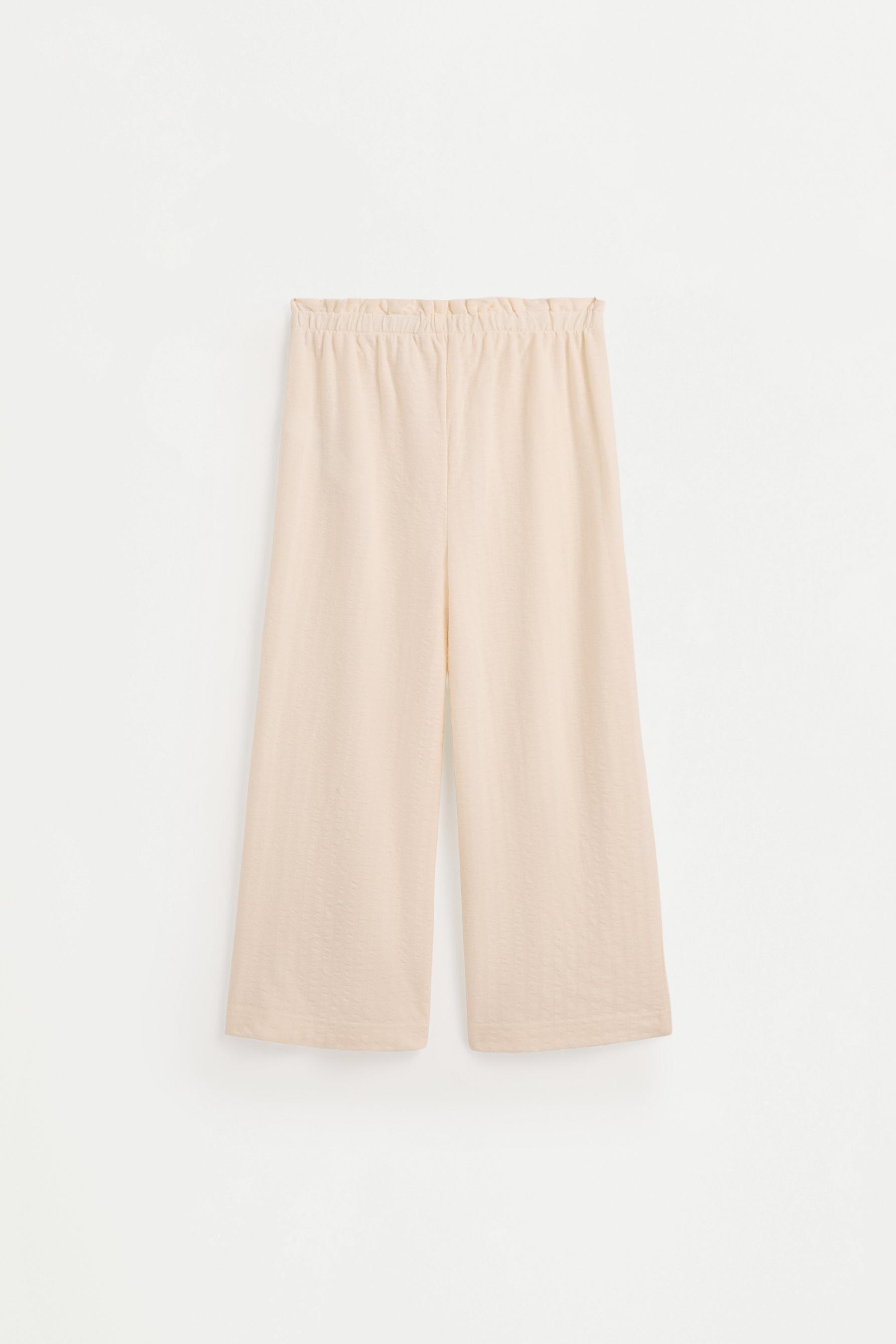 Bias cut culottes — ECRU