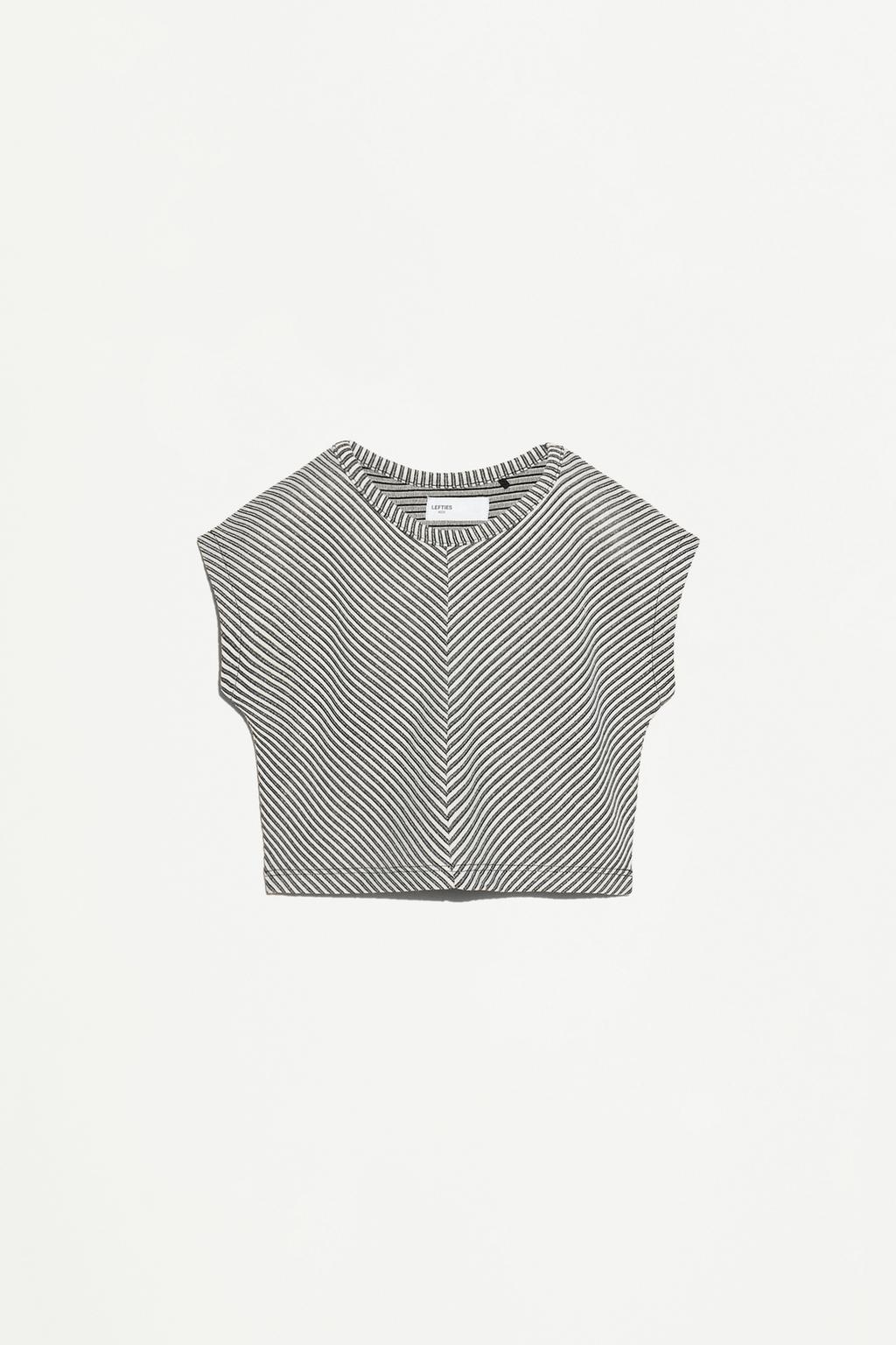 Bias cut T-shirt – Lefties – صورة المنتج