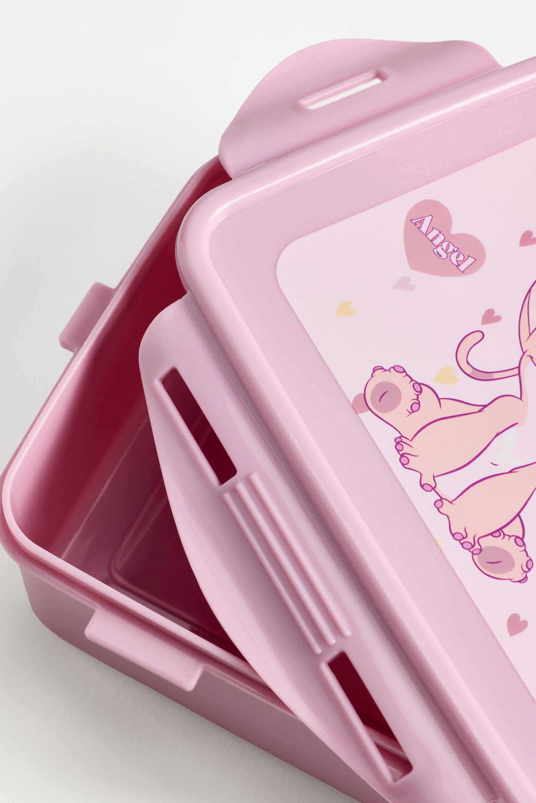 Angel ©Disney rectangular lunch box — PINK