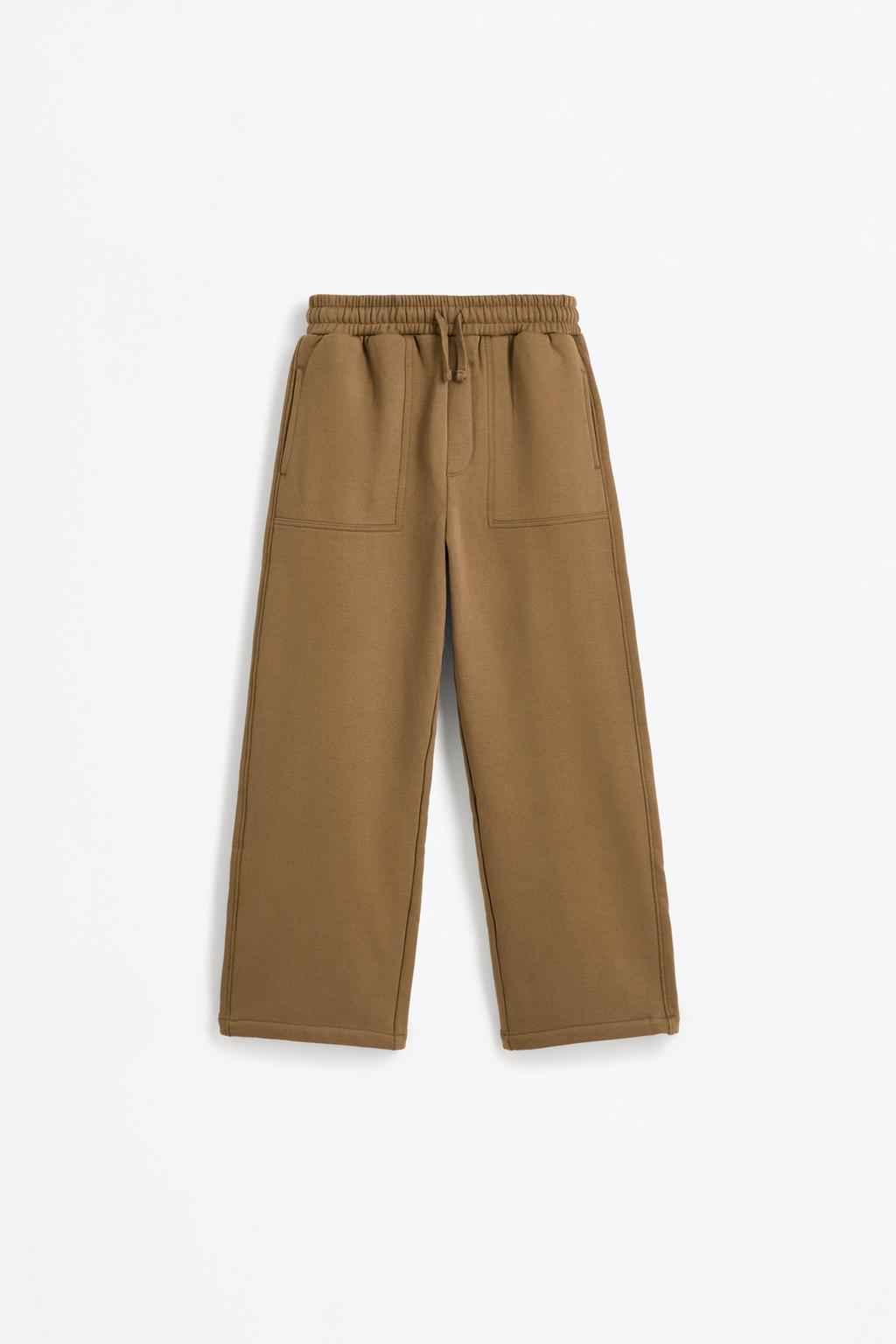 Plush skater pants