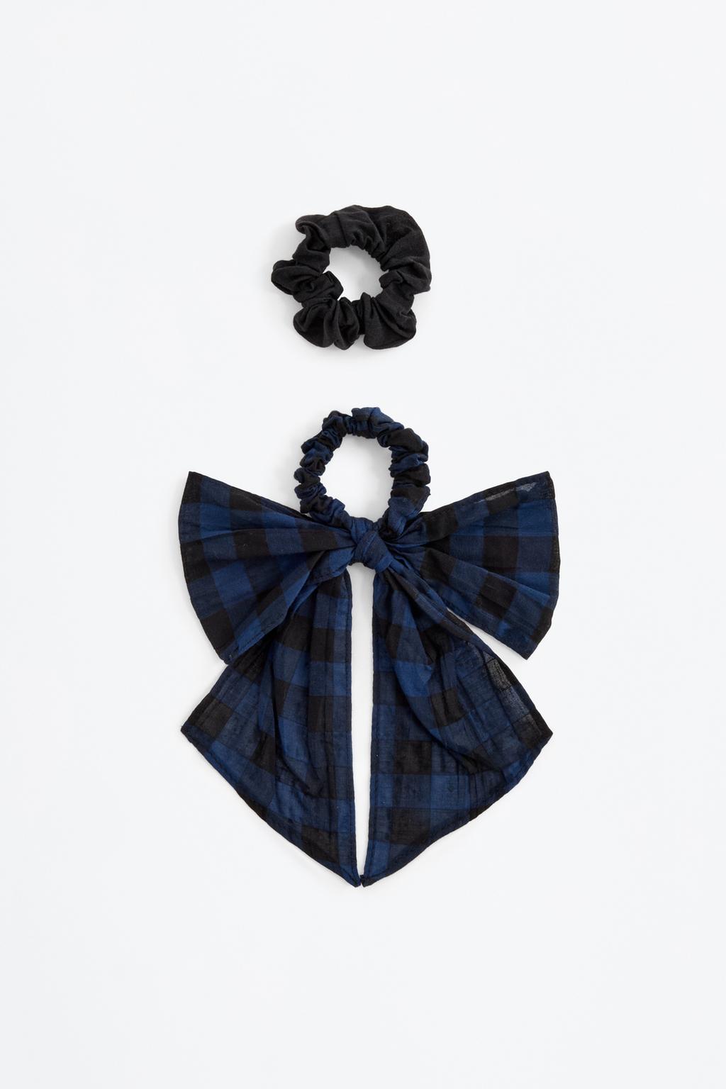 Set 2 scrunchies fiocco