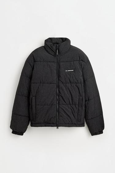 Kappa Culture x Lefties quilted jacket — ANTHRACITE GREY 6